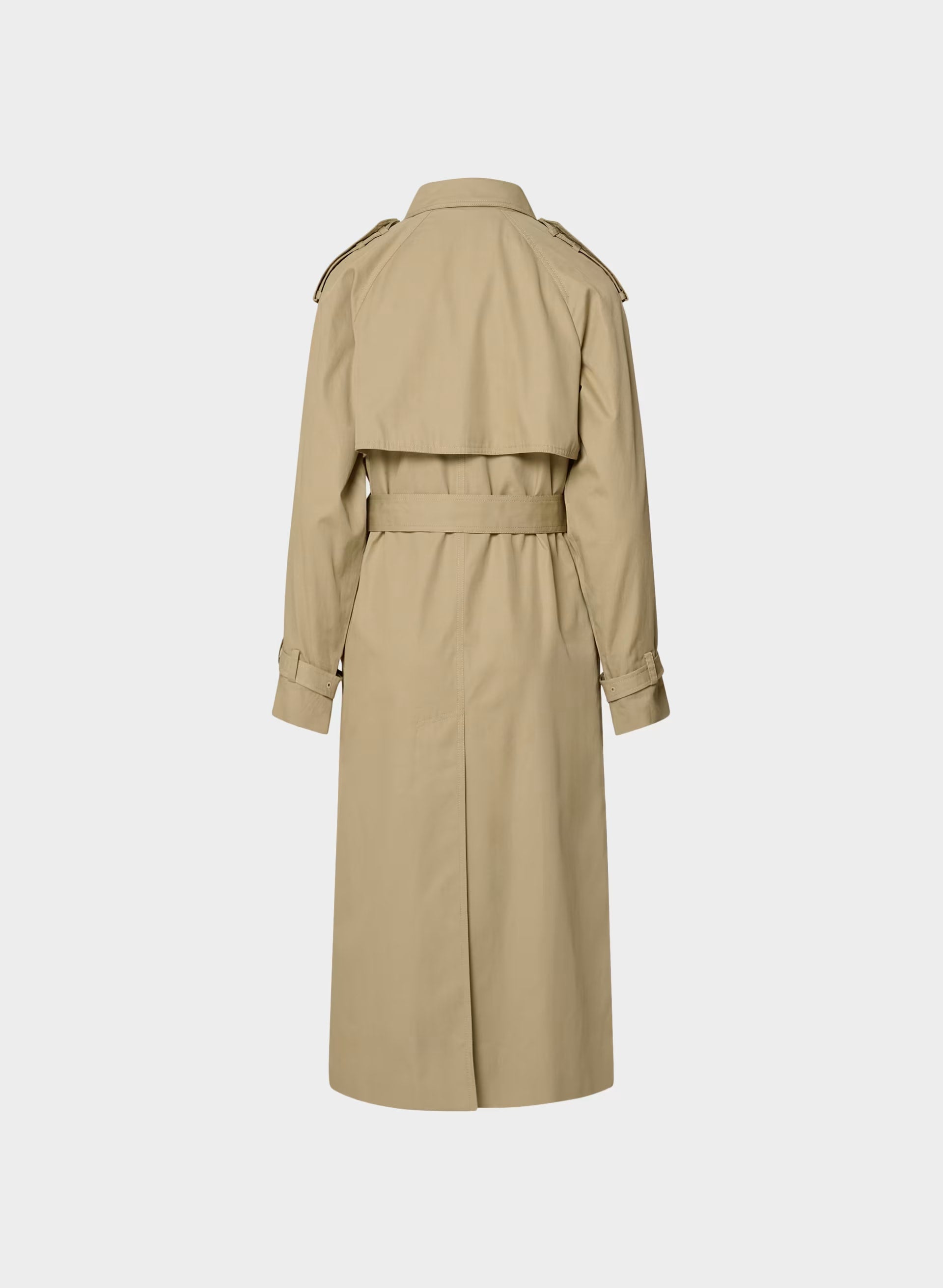 The Hemlock Trench Coat - City Twill - WICKER TAN