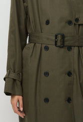 The Hemlock Trench Coat - City Twill - ATLAS OLIVE