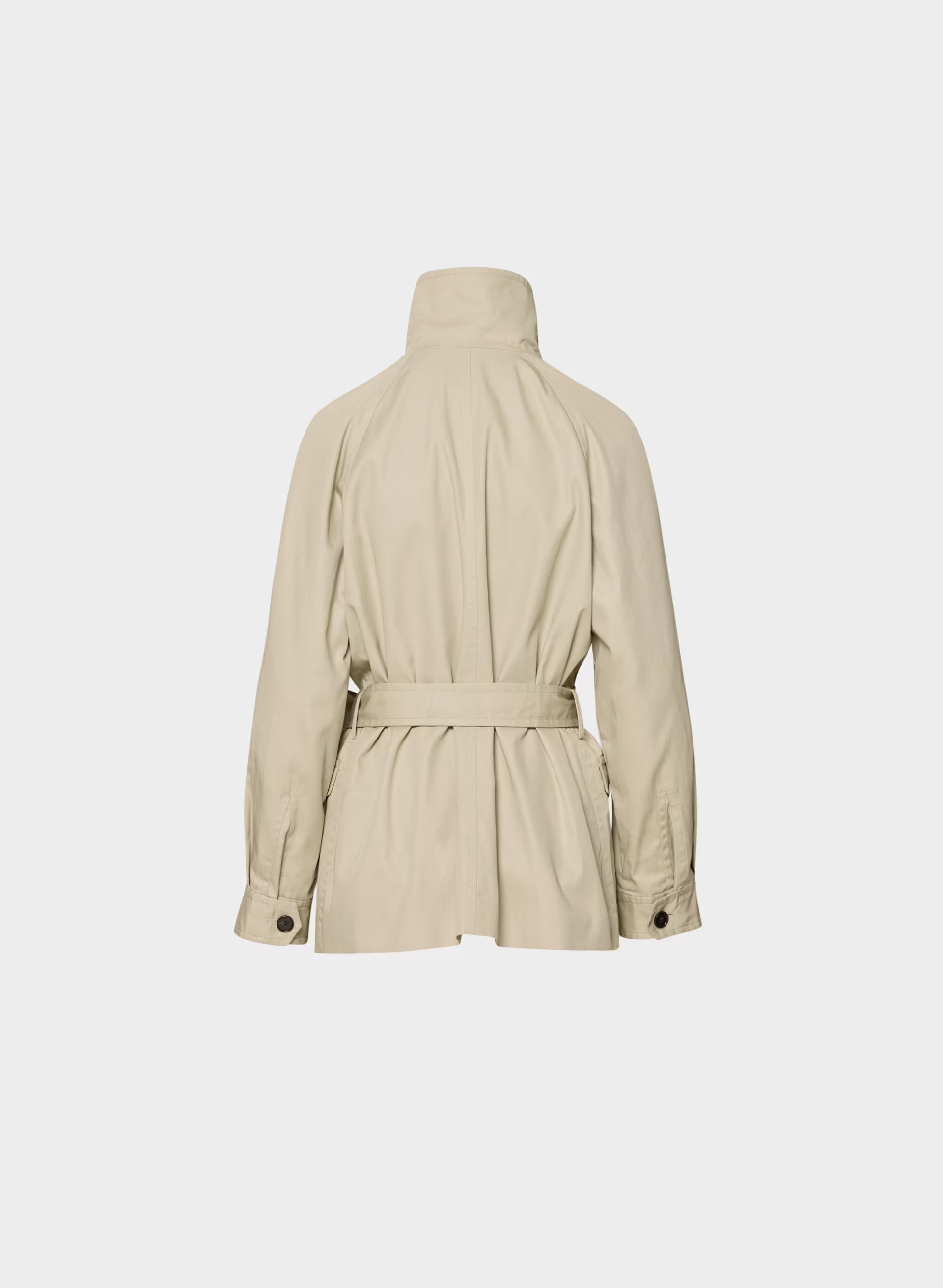 The Nightingale Trench Coat - City Twill - MARCONA BEIGE