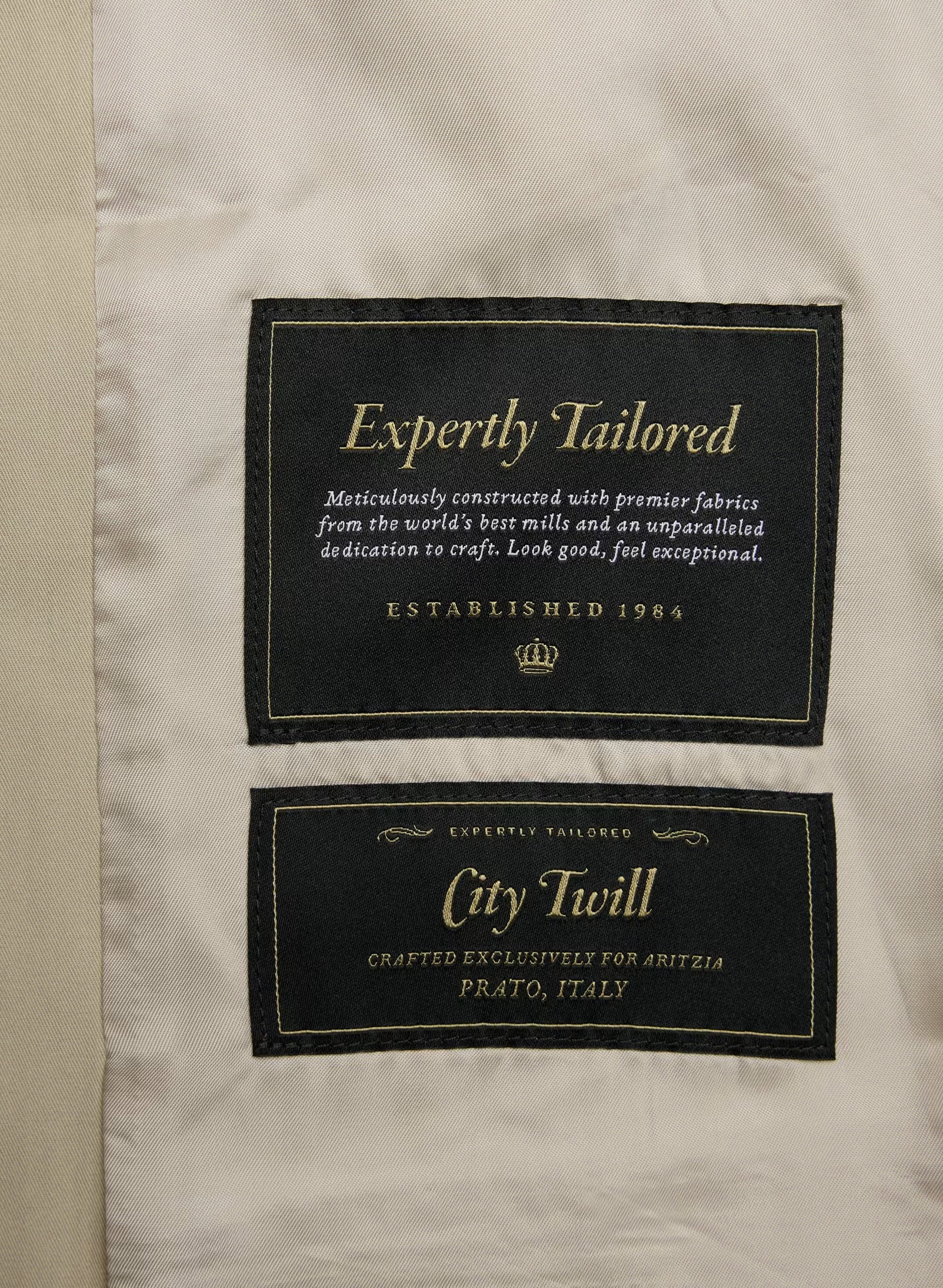 The Nightingale Trench Coat - City Twill - MARCONA BEIGE