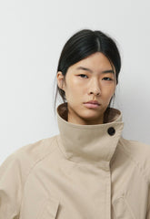 The Nightingale Trench Coat - City Twill - MARCONA BEIGE