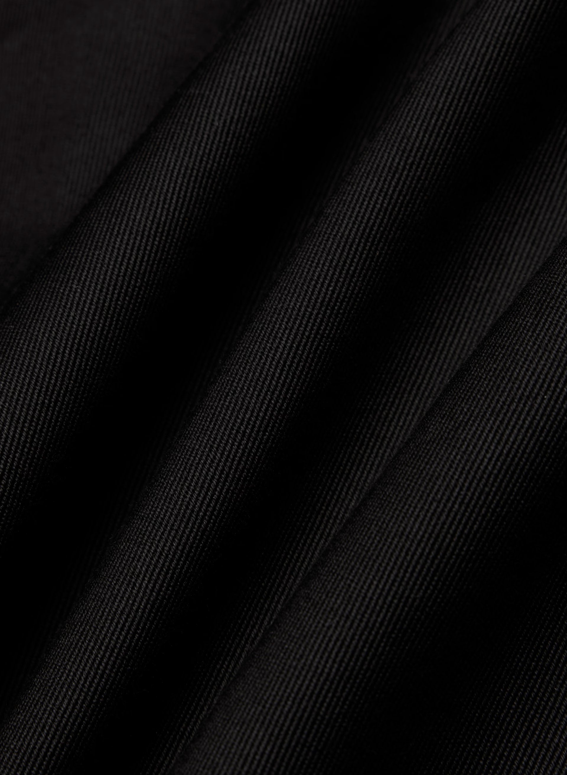 The Regent Trench Coat - Rich Twill - BLACK