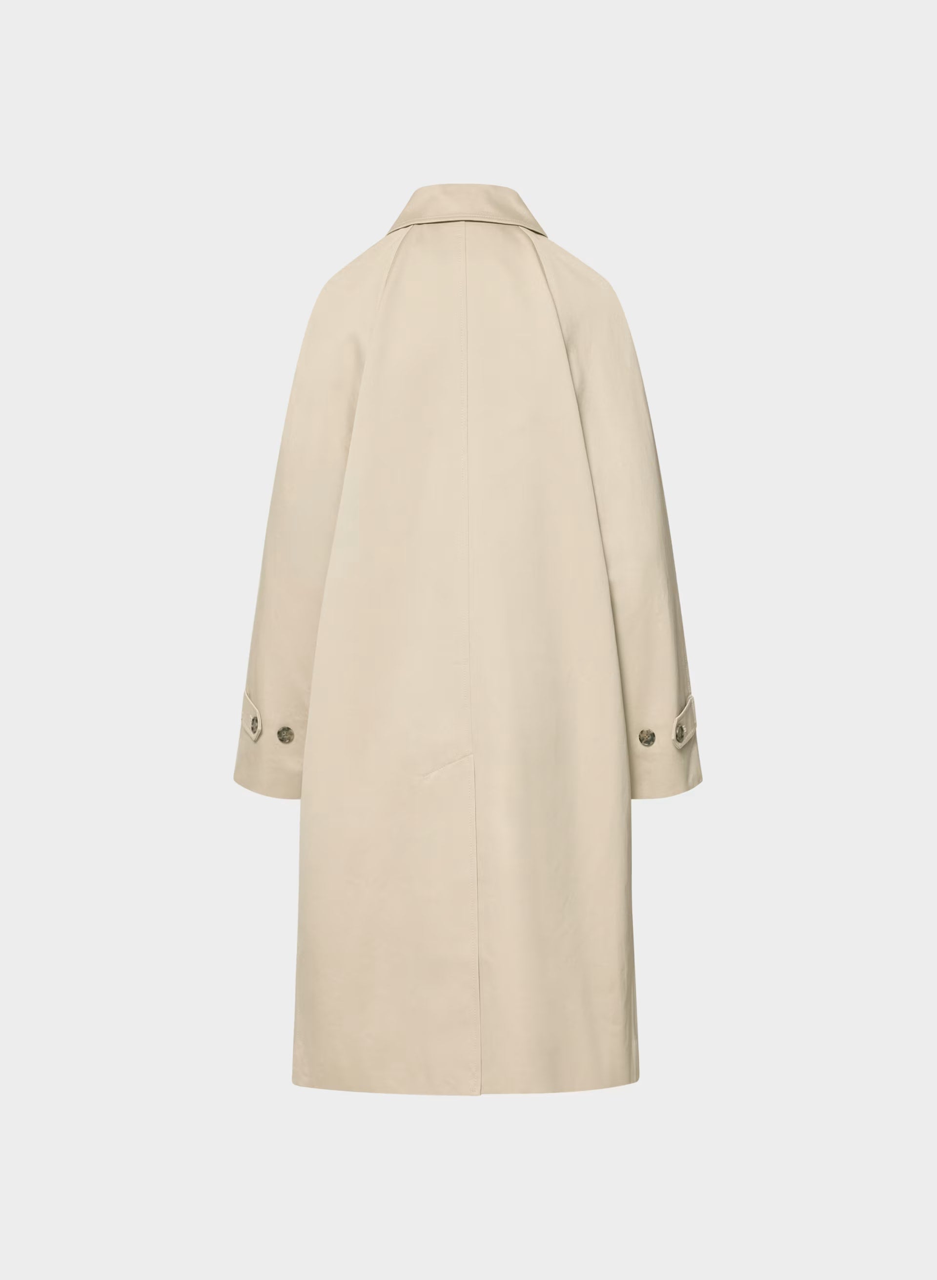 The Regent Trench Coat - Rich Twill - MARCONA BEIGE