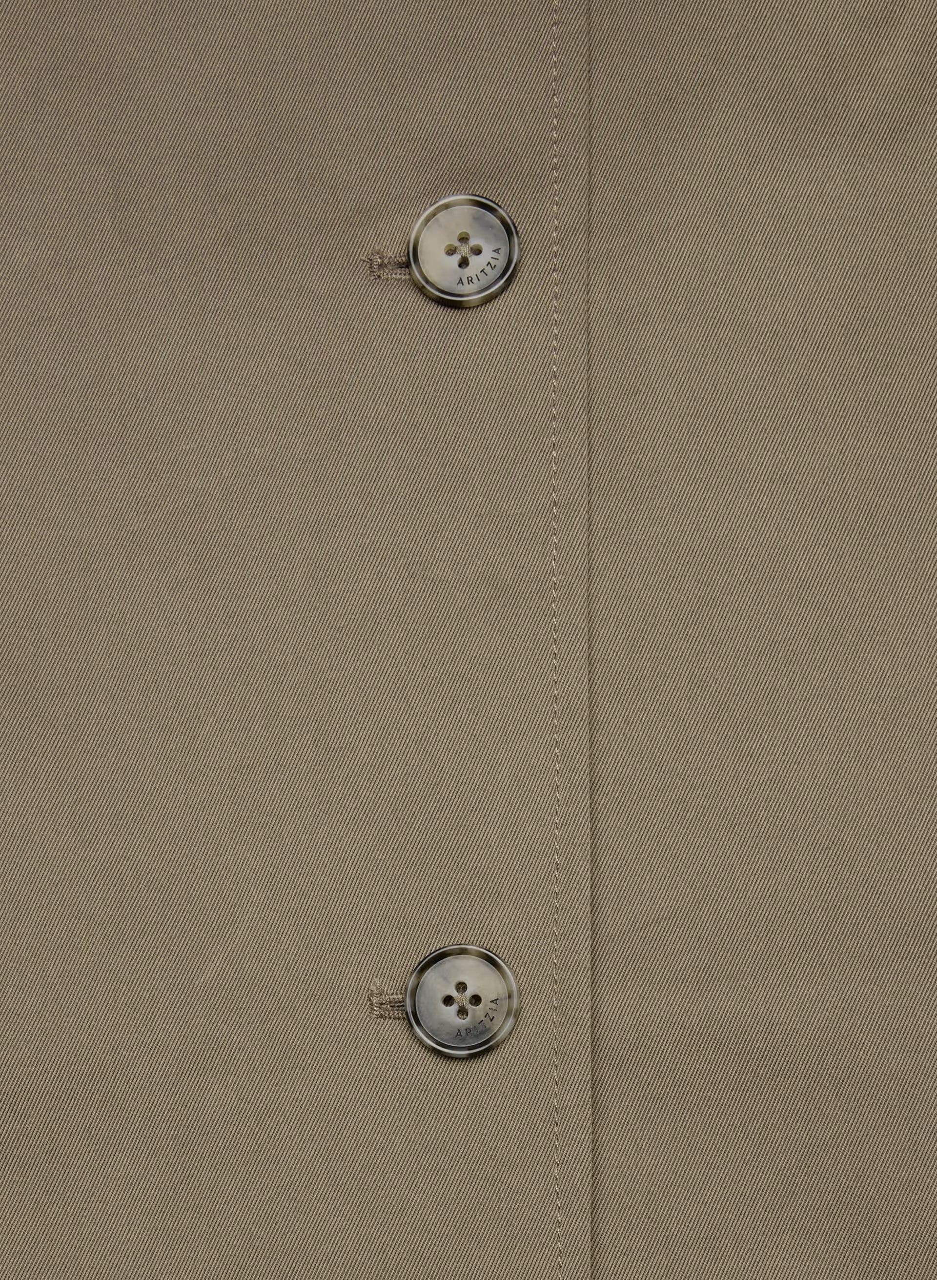 The Regent Trench Coat - Rich Twill - COLA TAUPE