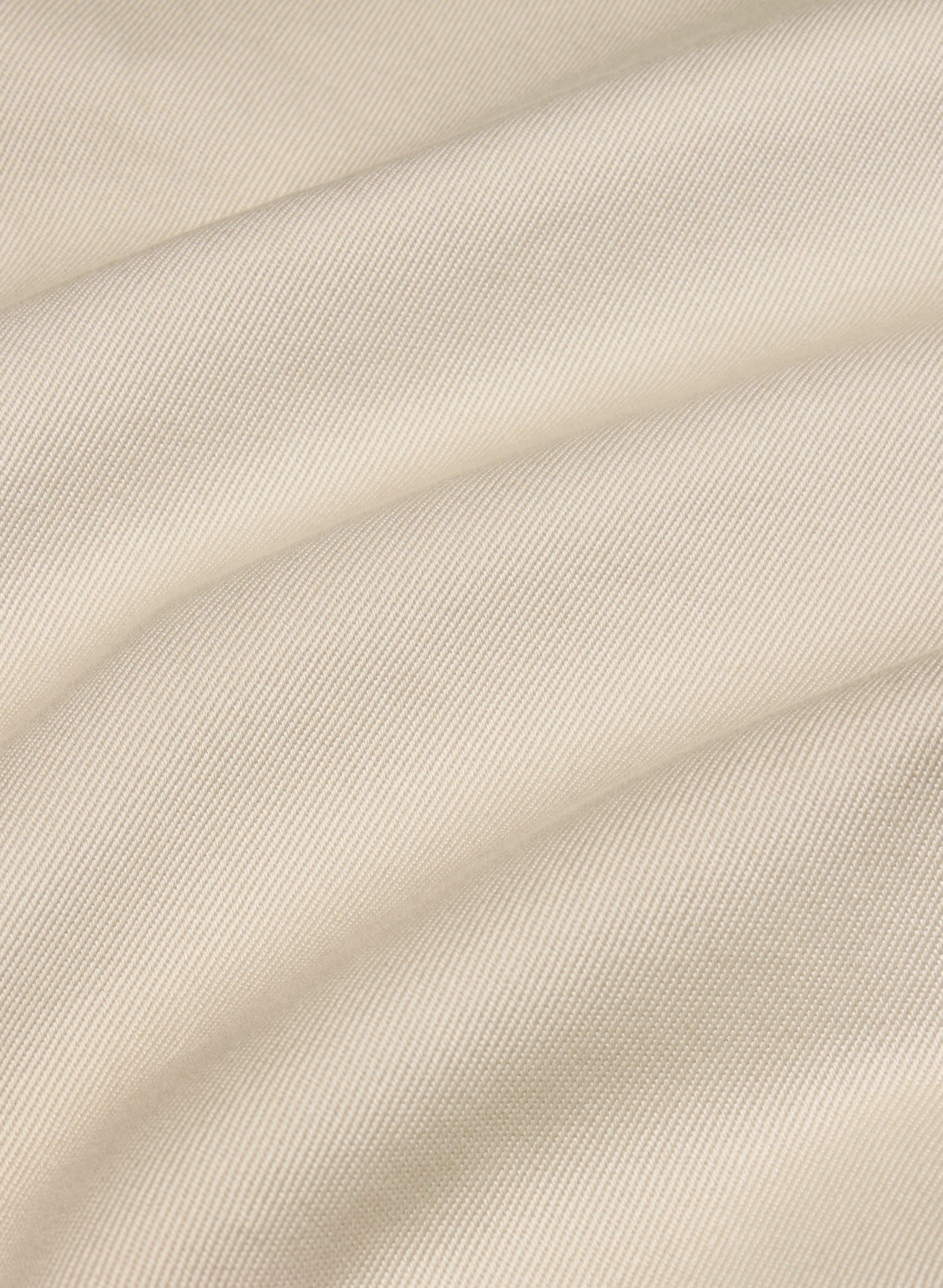 The Regent Short Trench Coat - Rich Twill - MARCONA BEIGE