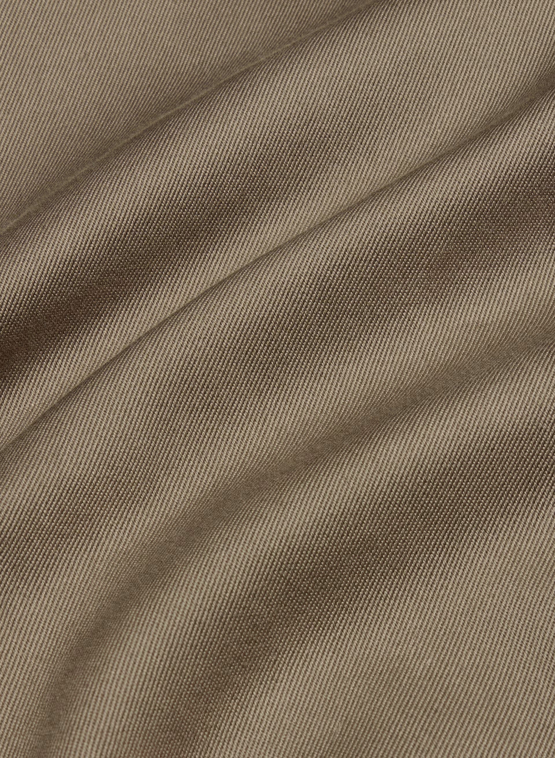 The Regent Short Trench Coat - Rich Twill - COLA TAUPE
