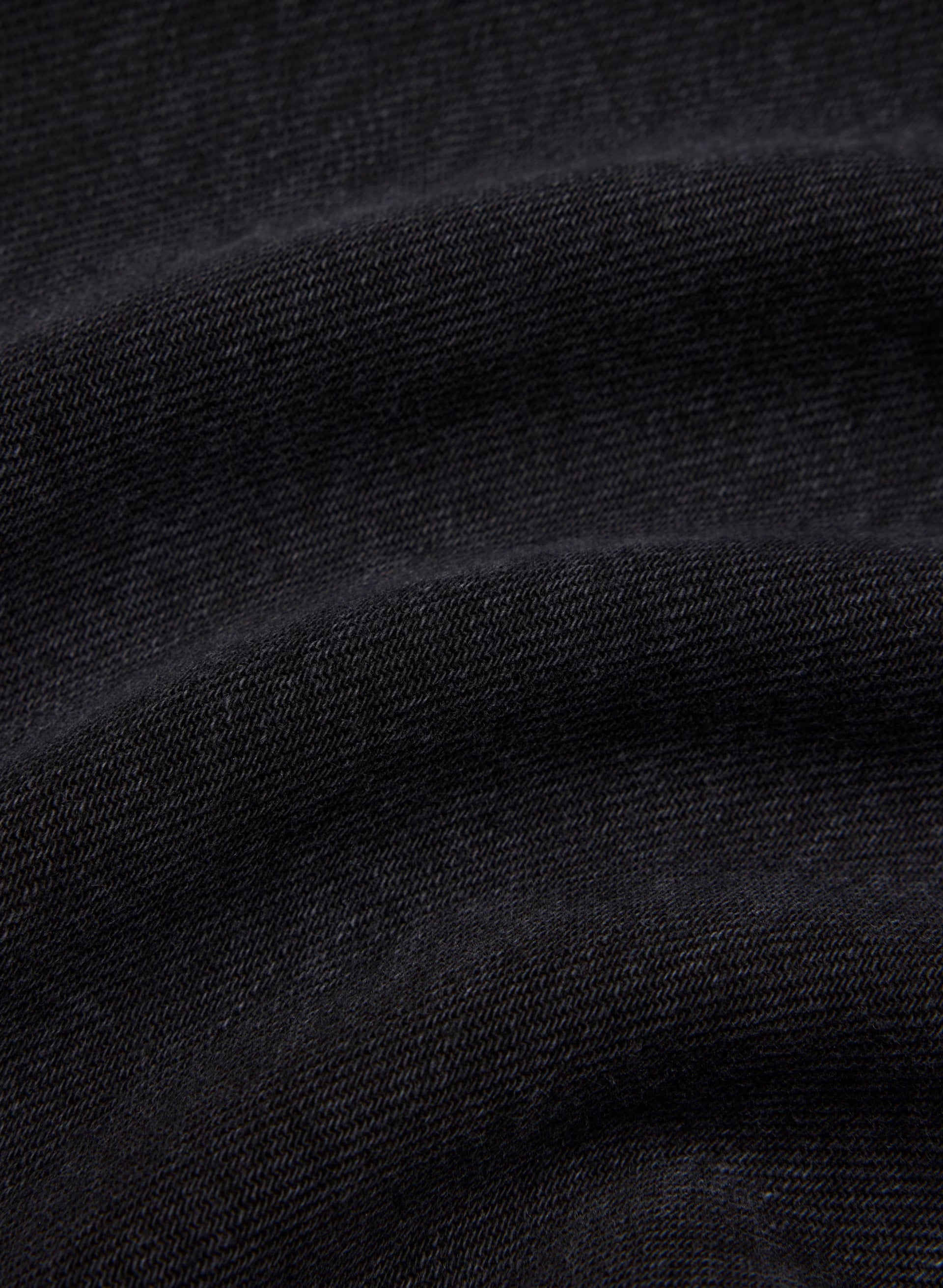 Denim Forum The Farrah Hi-Rise Wide Jean - BLACK EYELINER