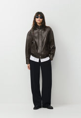 The Effortless Pant™ Lo-Rise - Crepette™ - BLACK