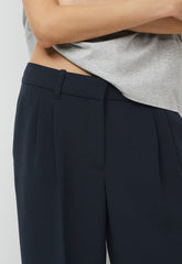 The Effortless Pant™ Lo-Rise - Crepette™ - DARK NIGHT NAVY