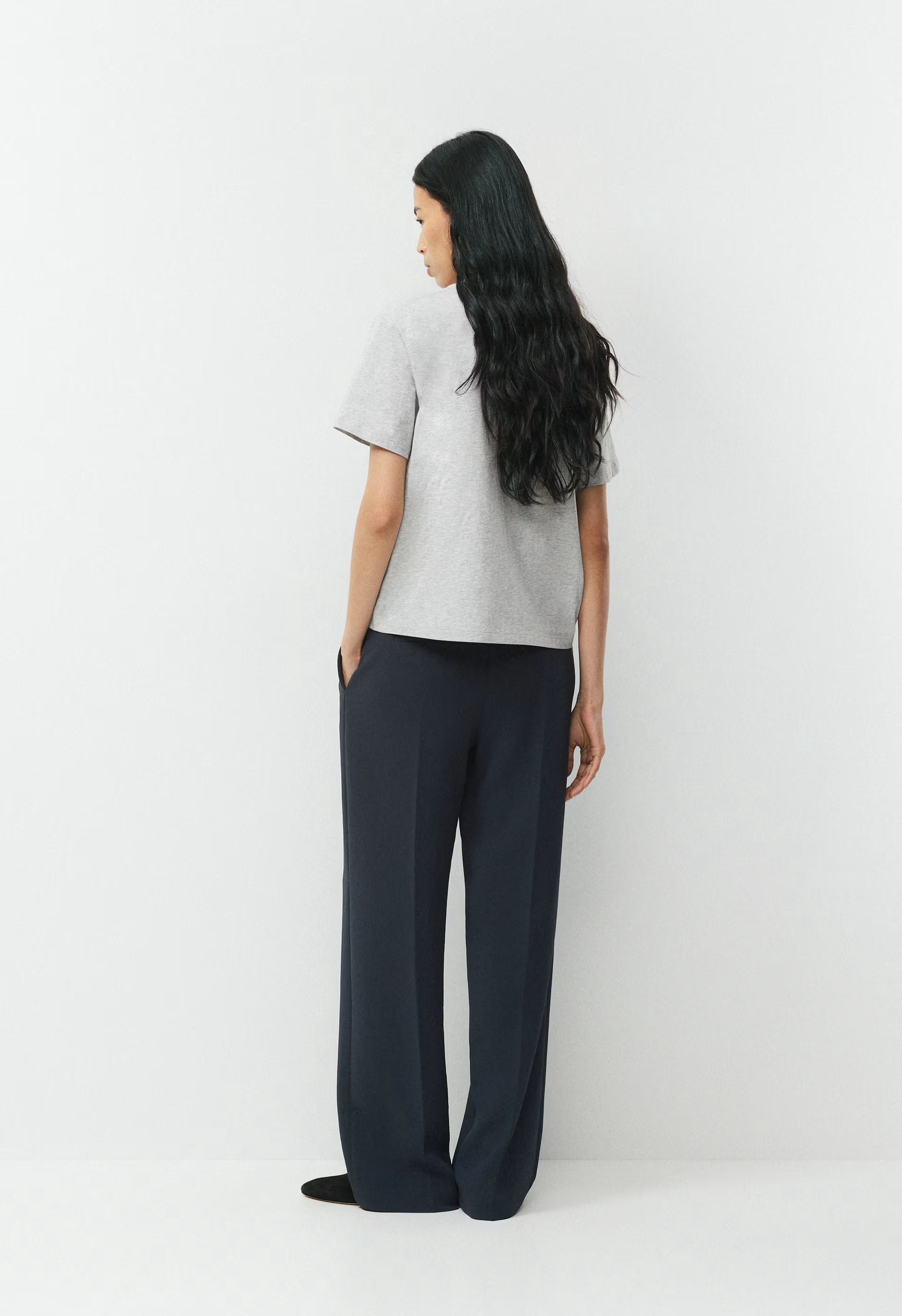 The Effortless Pant™ Lo-Rise - Crepette™ - DARK NIGHT NAVY