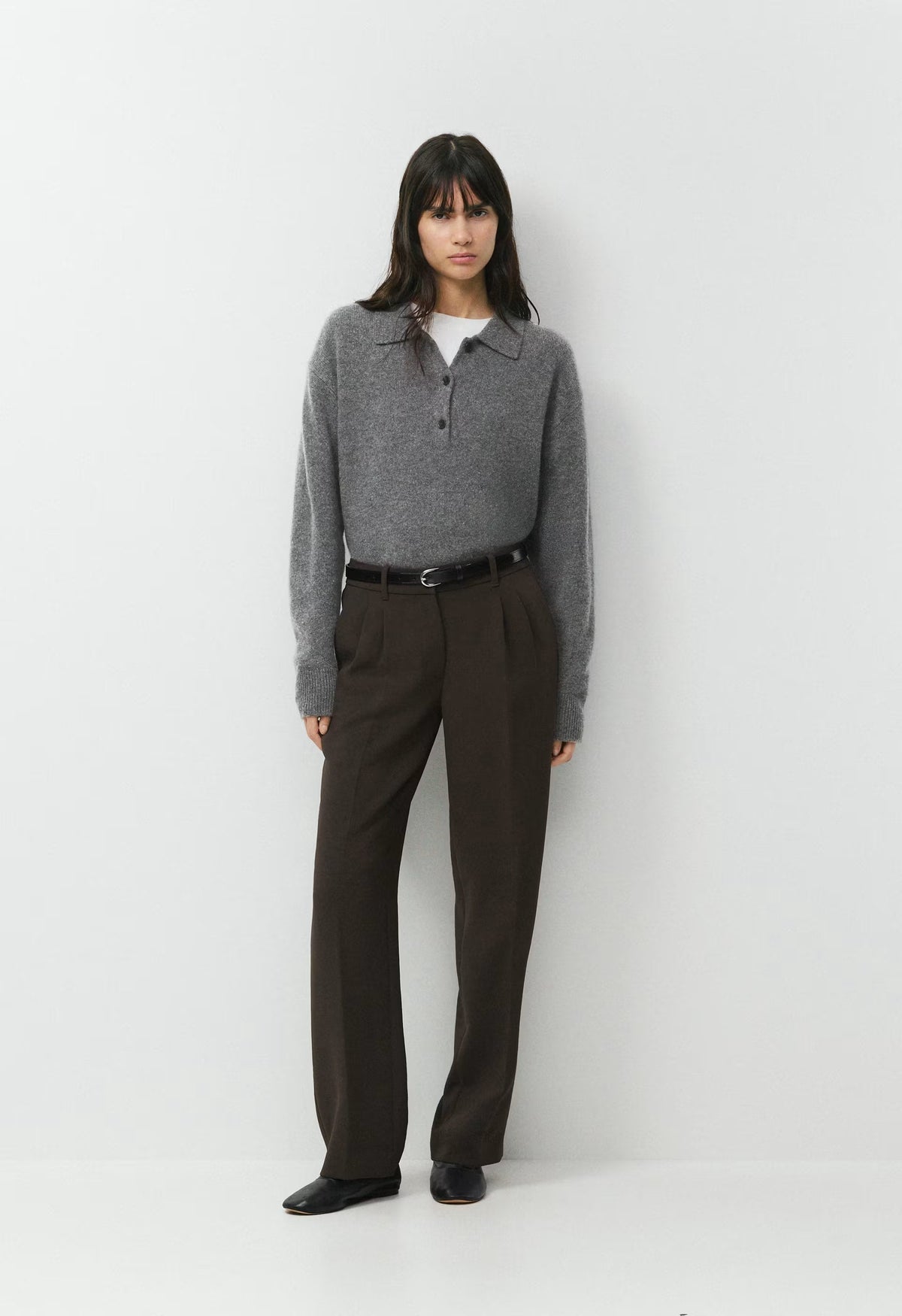 The Effortless Pant™ Lo-Rise - Crepette™ - CACAO NIB BROWN