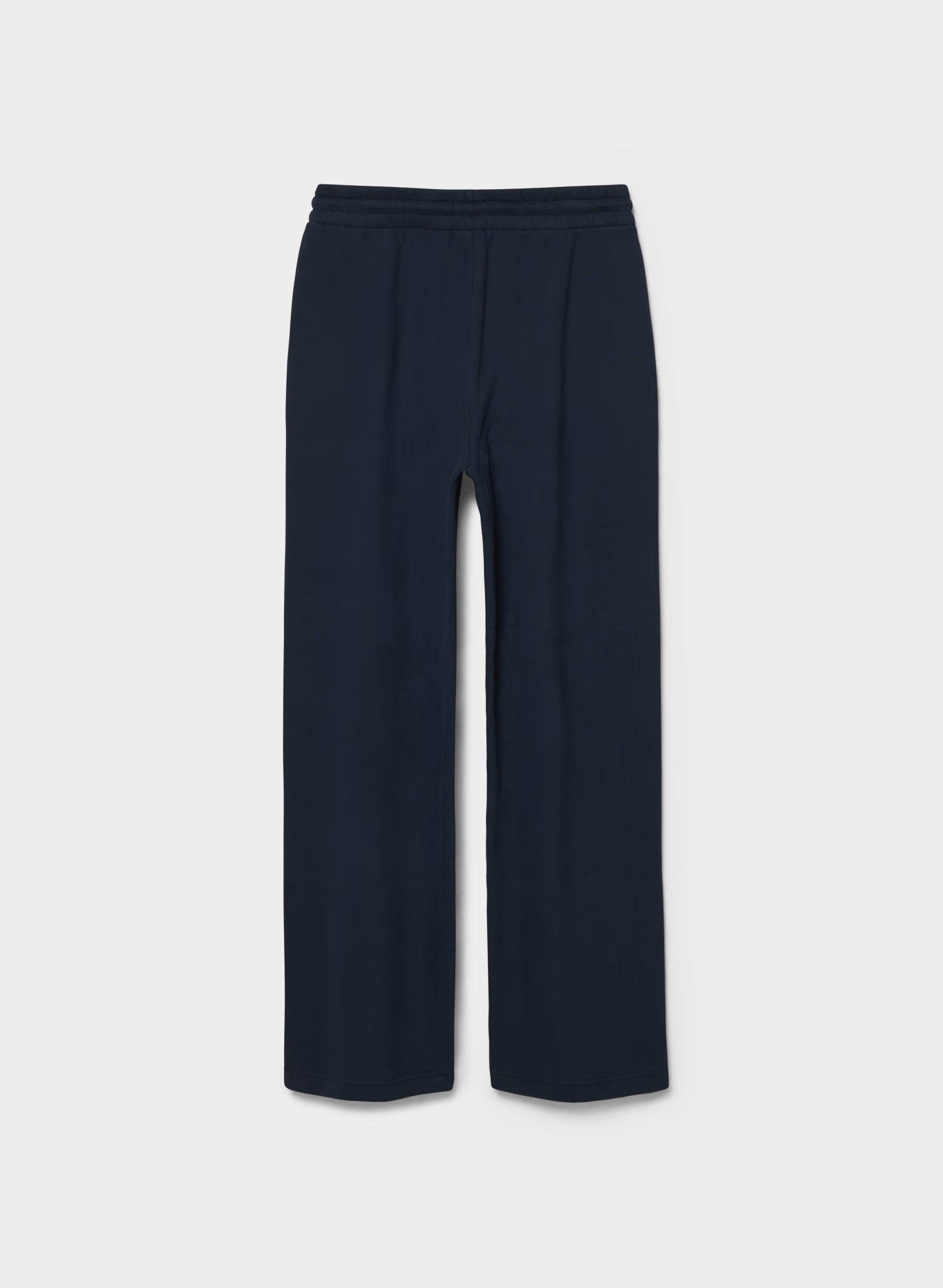 Cozy Sweatfleece Boyfriend Wide Sweatpant - ADMIRAL NAVY