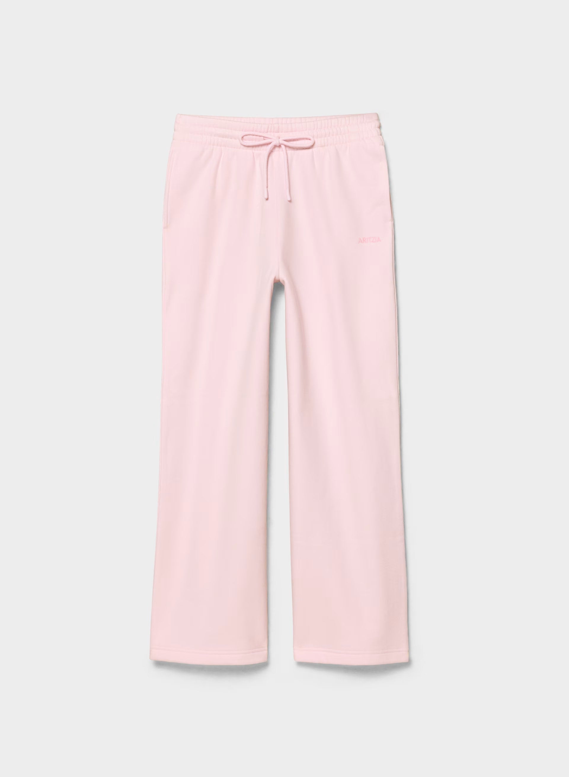 Cozy Sweatfleece Boyfriend Wide Sweatpant - MAGNOLIA