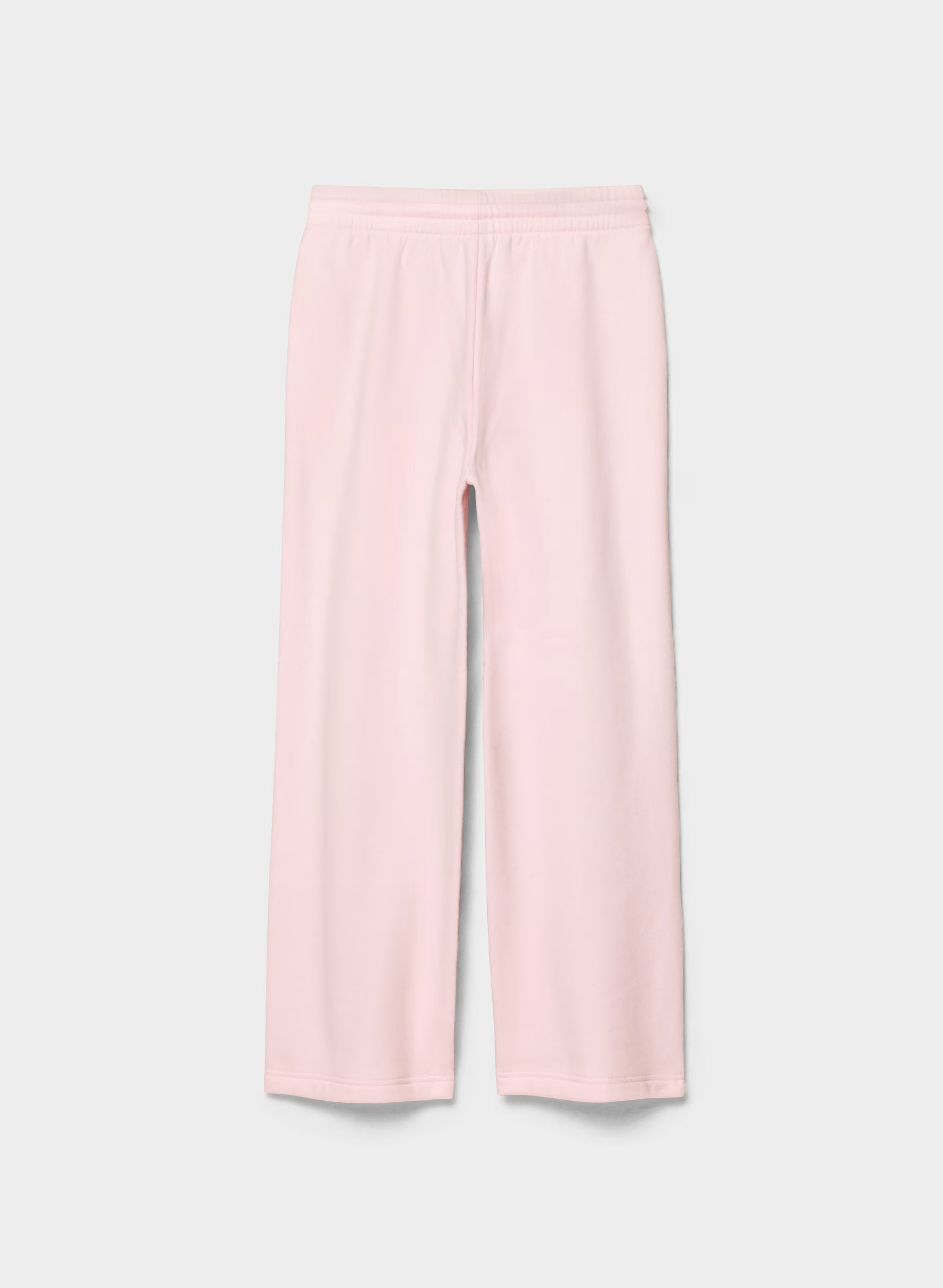 Cozy Sweatfleece Boyfriend Wide Sweatpant - MAGNOLIA
