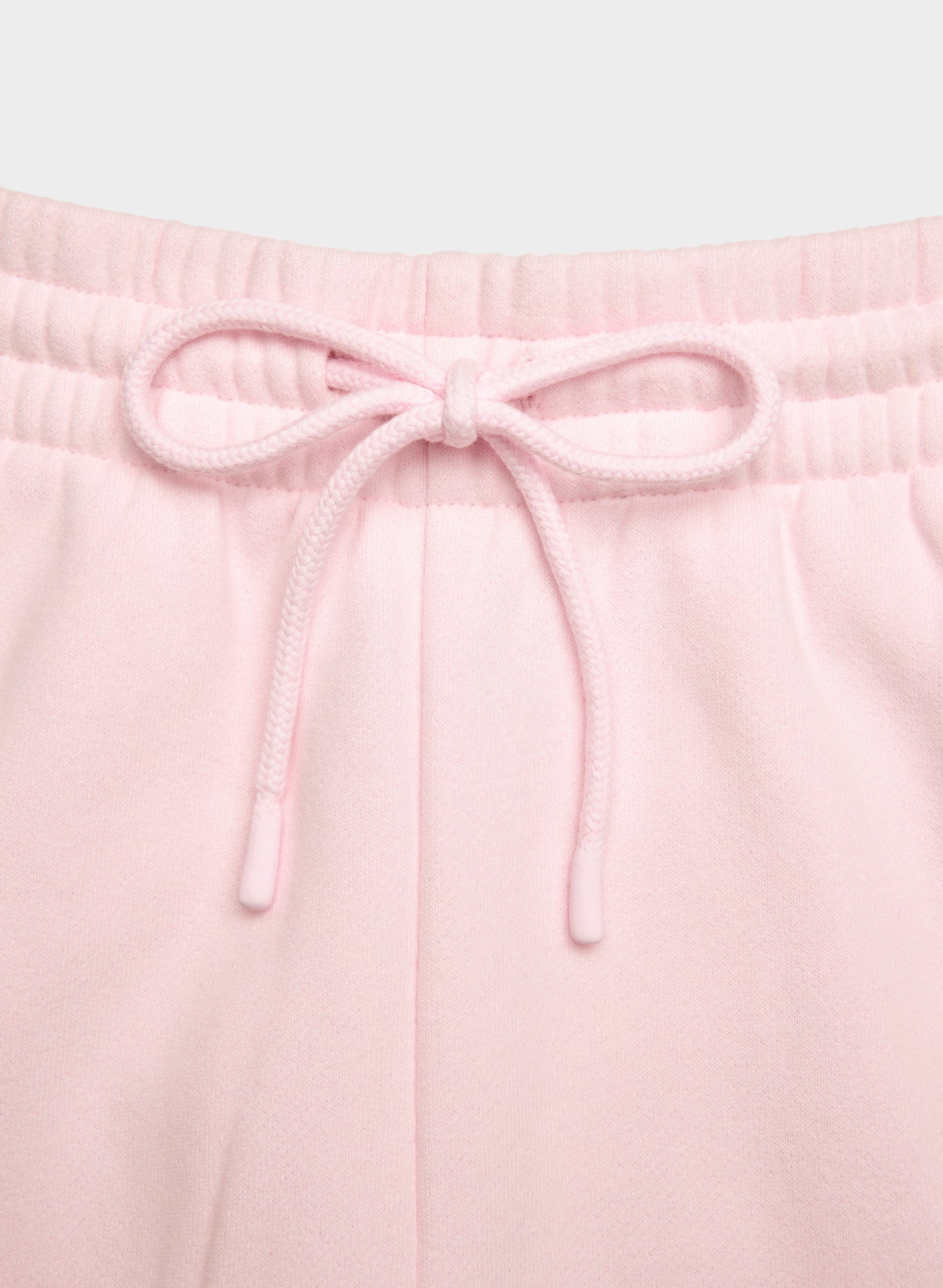 Cozy Sweatfleece Boyfriend Wide Sweatpant - MAGNOLIA