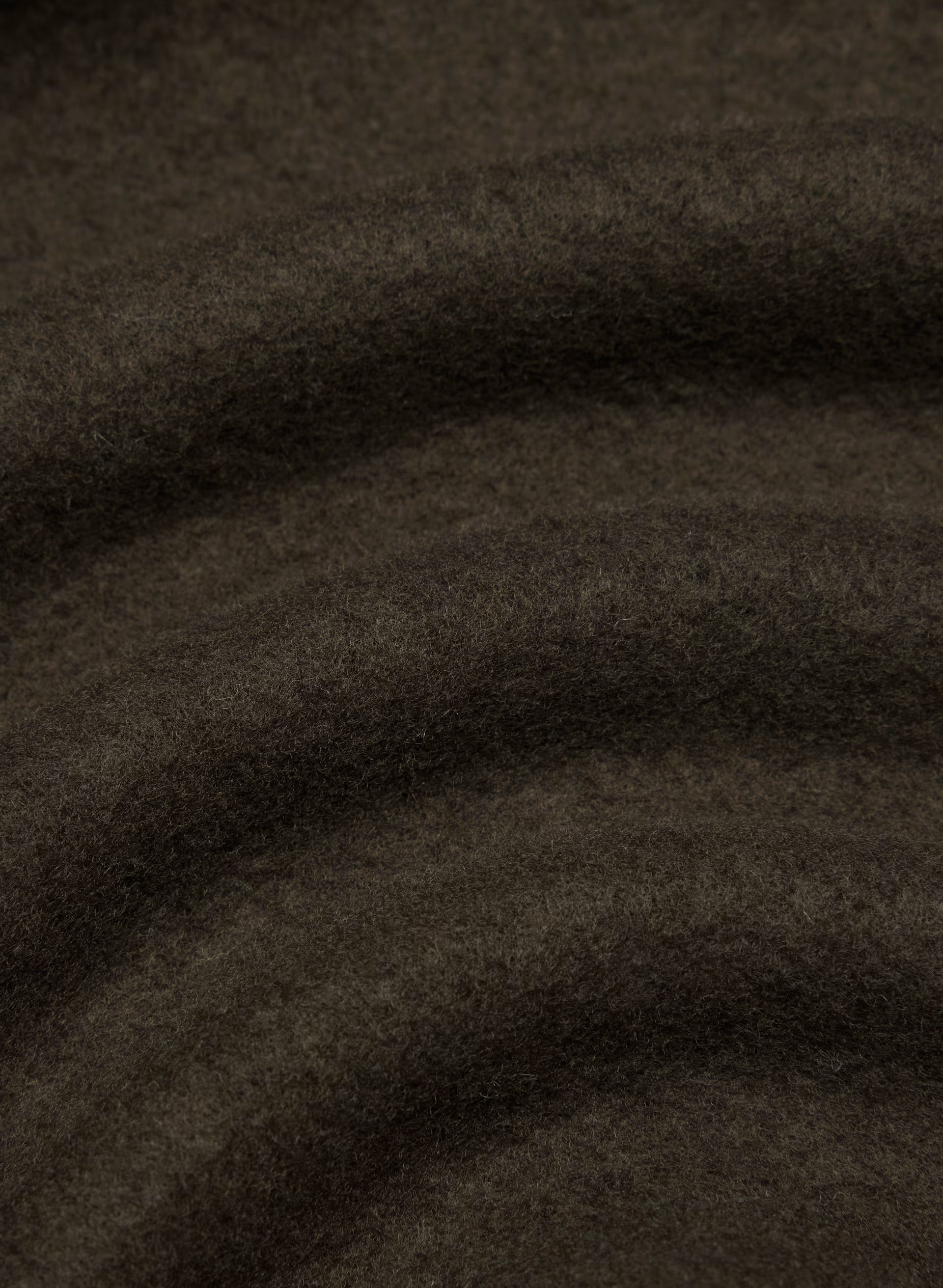 Cozy Sweatfleece Boyfriend Wide Sweatpant - CACAO NIB BROWN