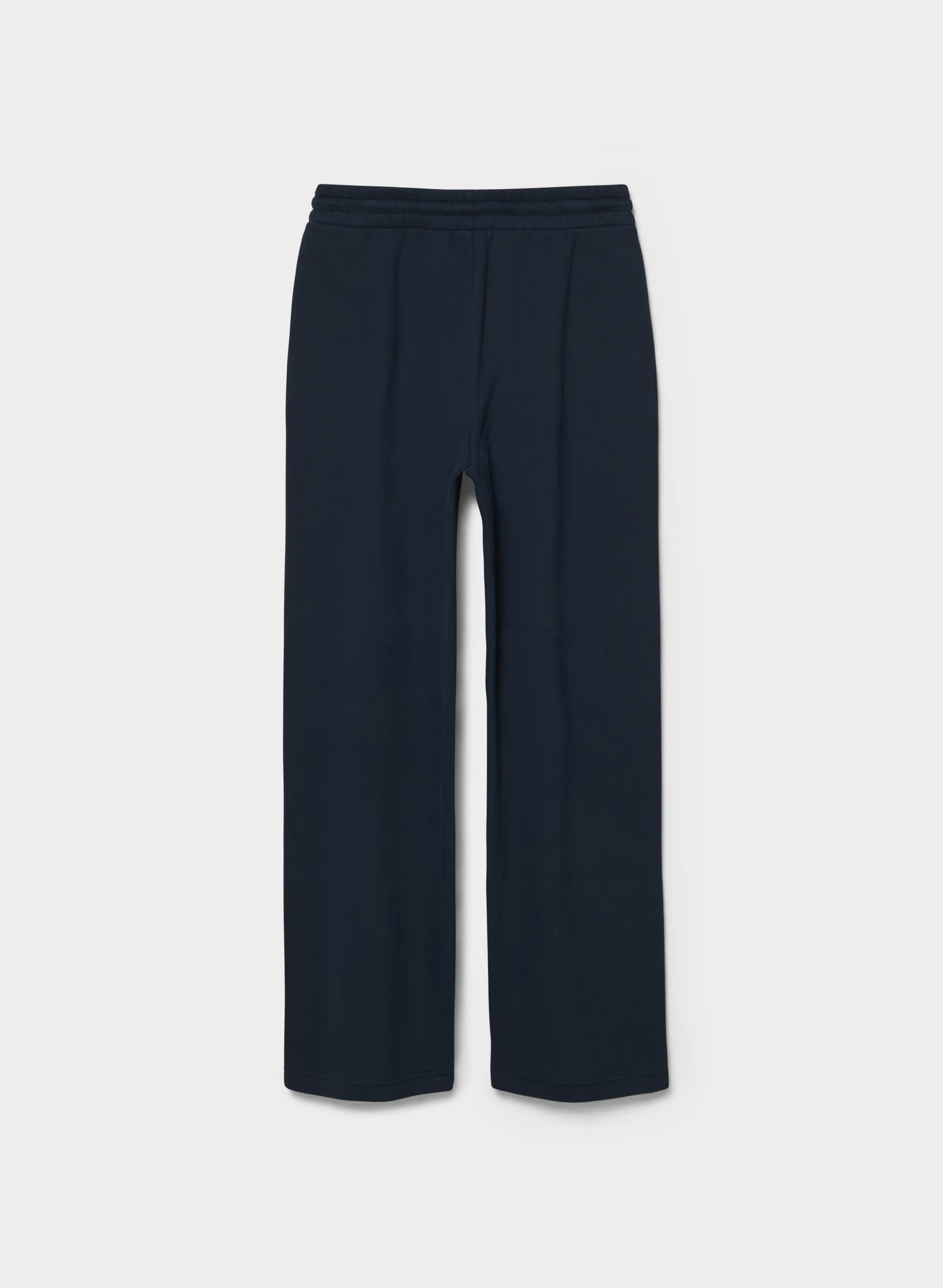 Cozy Sweatfleece Boyfriend Wide Sweatpant - ADMIRAL NAVY