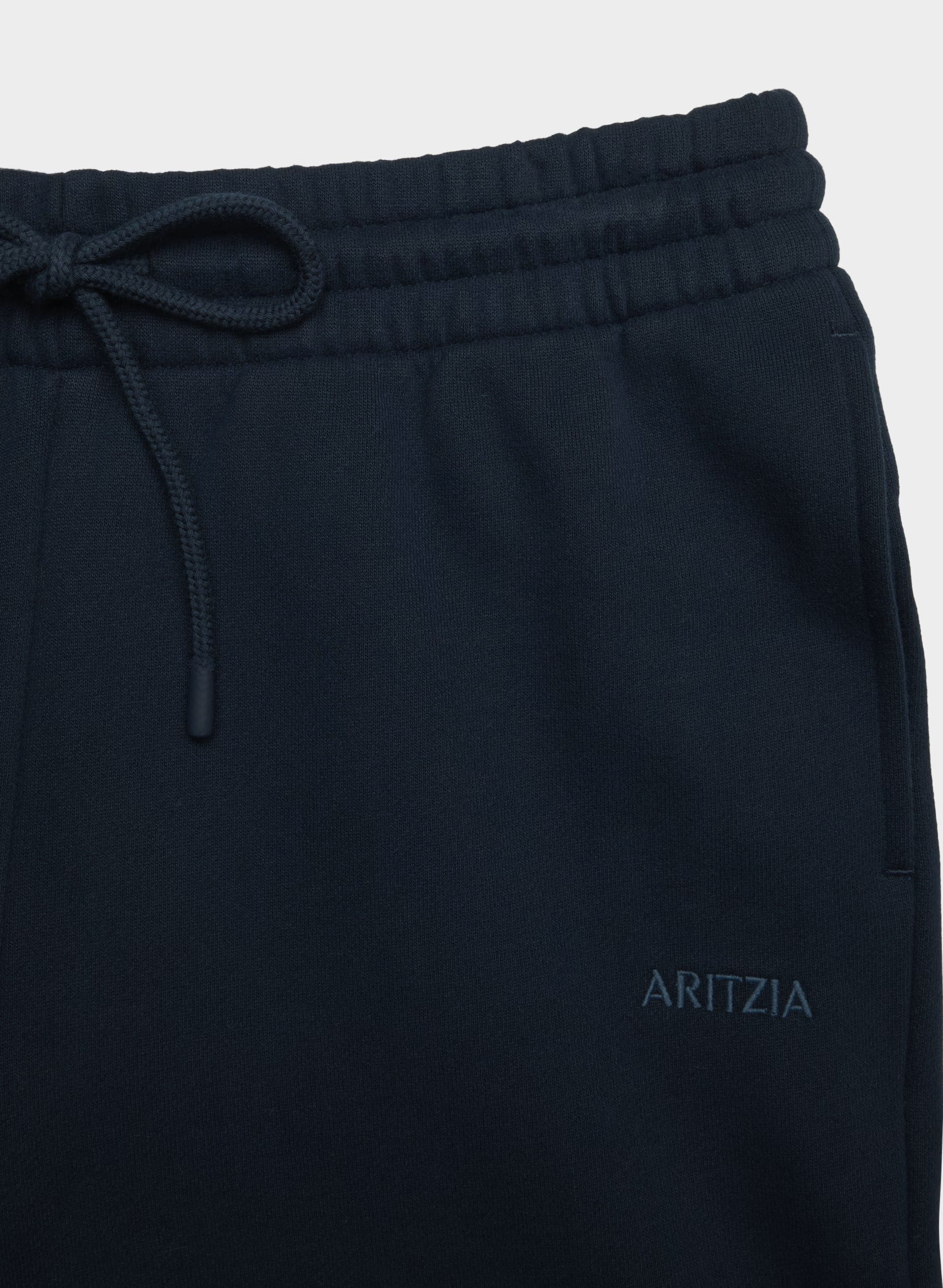 Cozy Sweatfleece Boyfriend Wide Sweatpant - ADMIRAL NAVY
