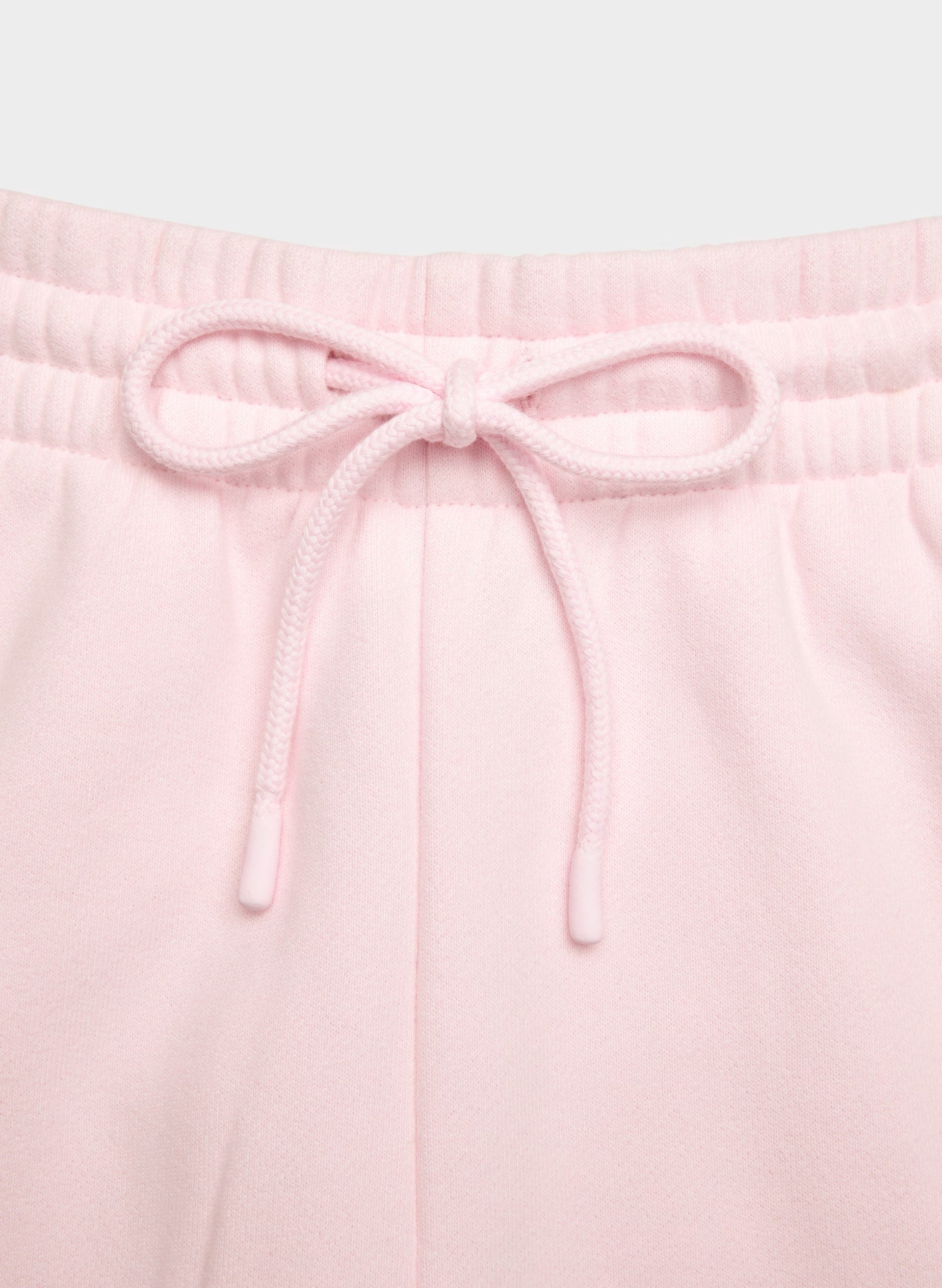 Cozy Sweatfleece Boyfriend Wide Sweatpant - MAGNOLIA