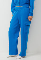 Cozy Sweatfleece Mega Cargo™ Sweatpant - LAZULI BLUE