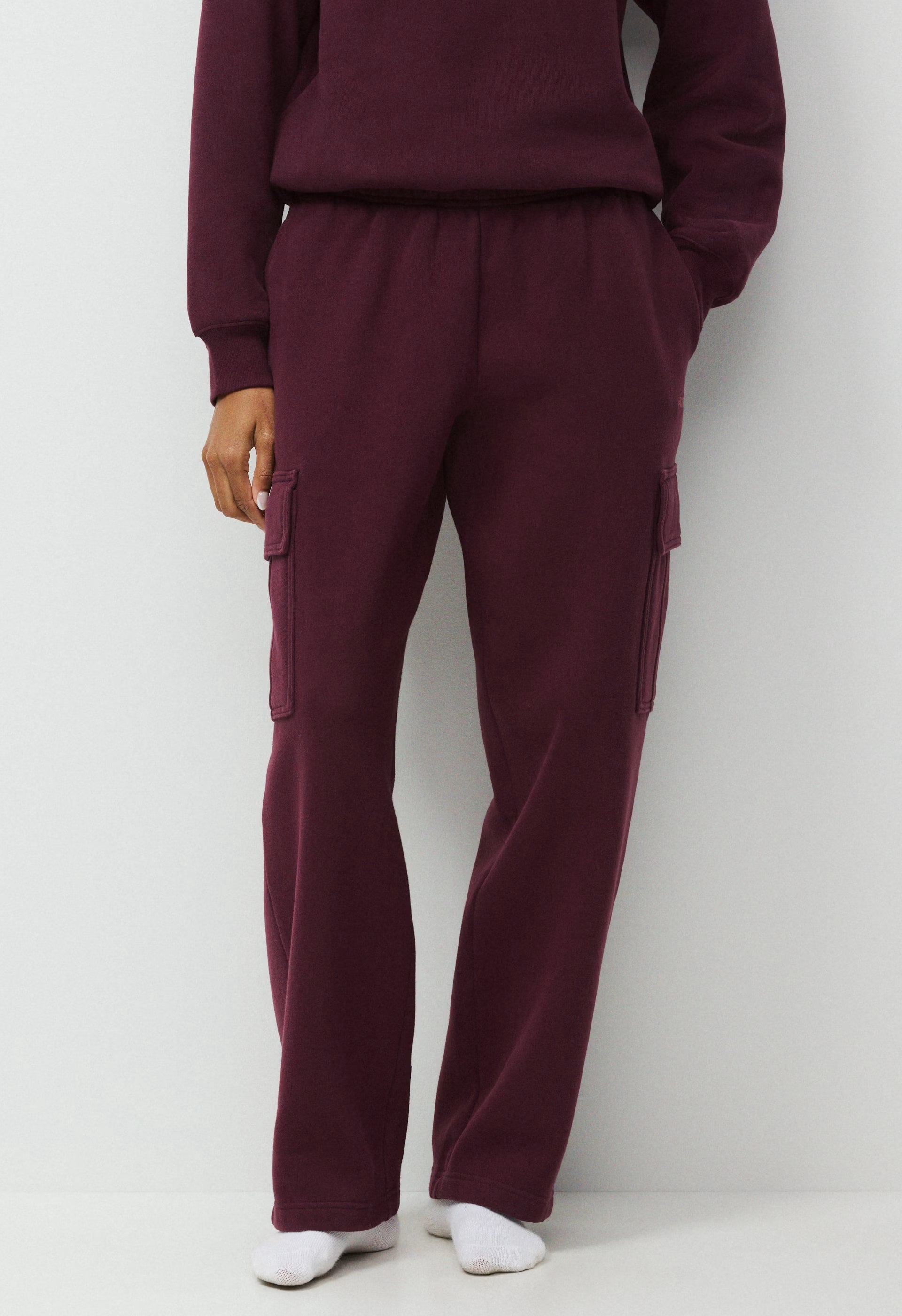 Cozy Sweatfleece Mega Cargo™ Sweatpant - GALA PLUM