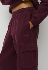 Cozy Sweatfleece Mega Cargo™ Sweatpant - GALA PLUM