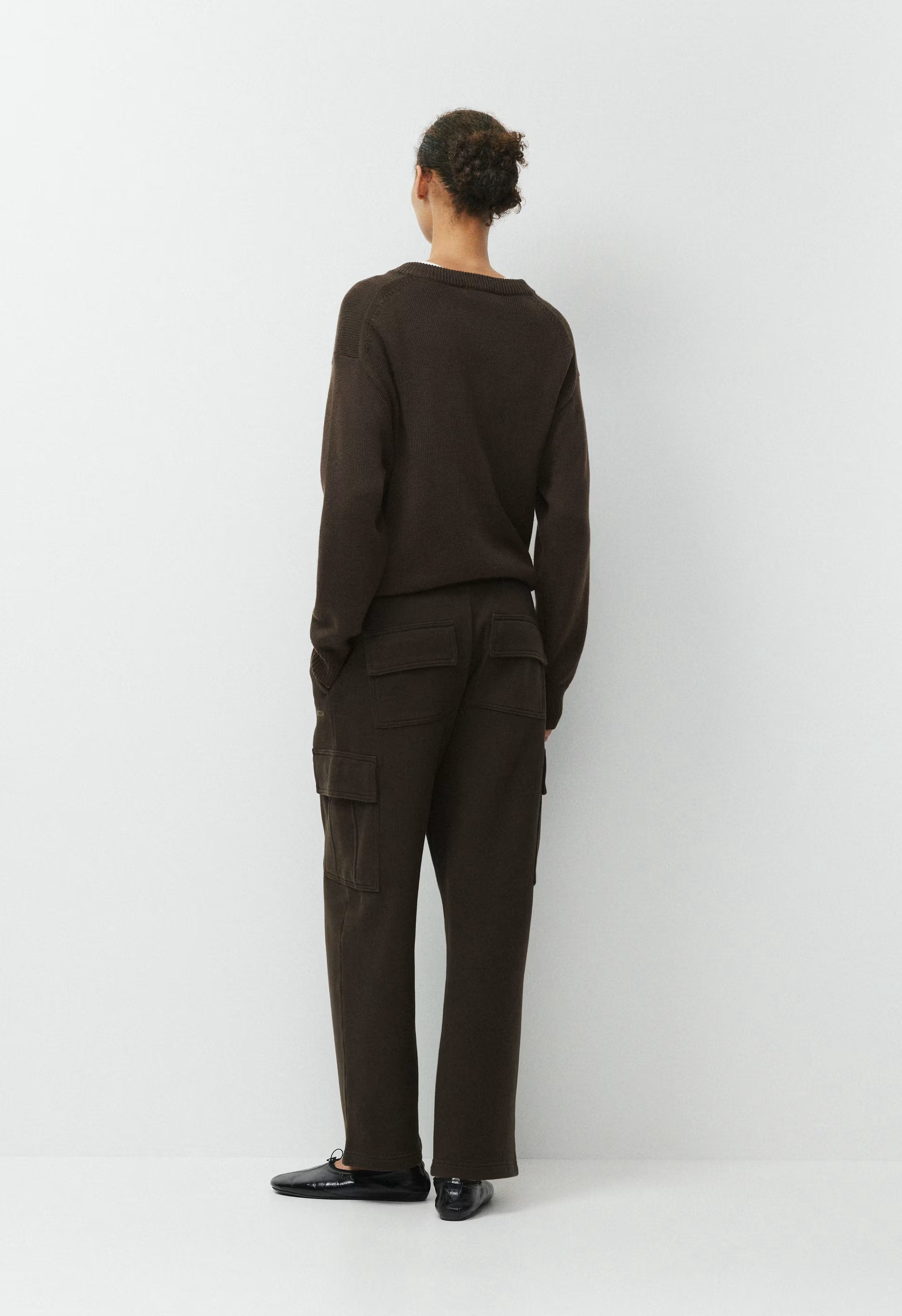 Cozy Sweatfleece Mega Cargo™ Sweatpant - CACAO NIB BROWN