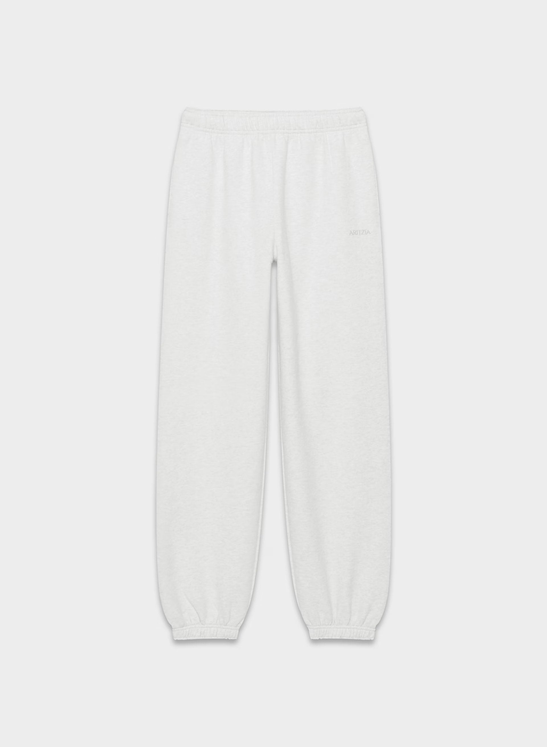 Cozy Sweatfleece Mega Jogger - HEATHER CLOUD WHITE