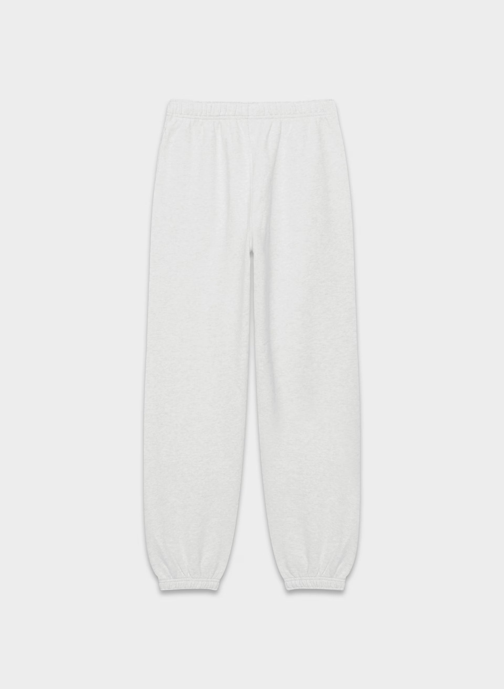 Cozy Sweatfleece Mega Jogger - HEATHER CLOUD WHITE