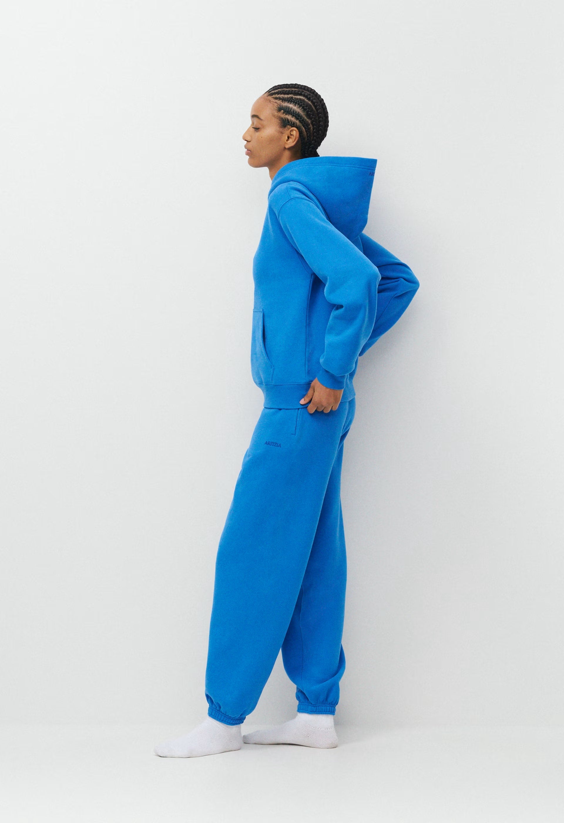 Cozy Sweatfleece Mega Jogger - LAZULI BLUE