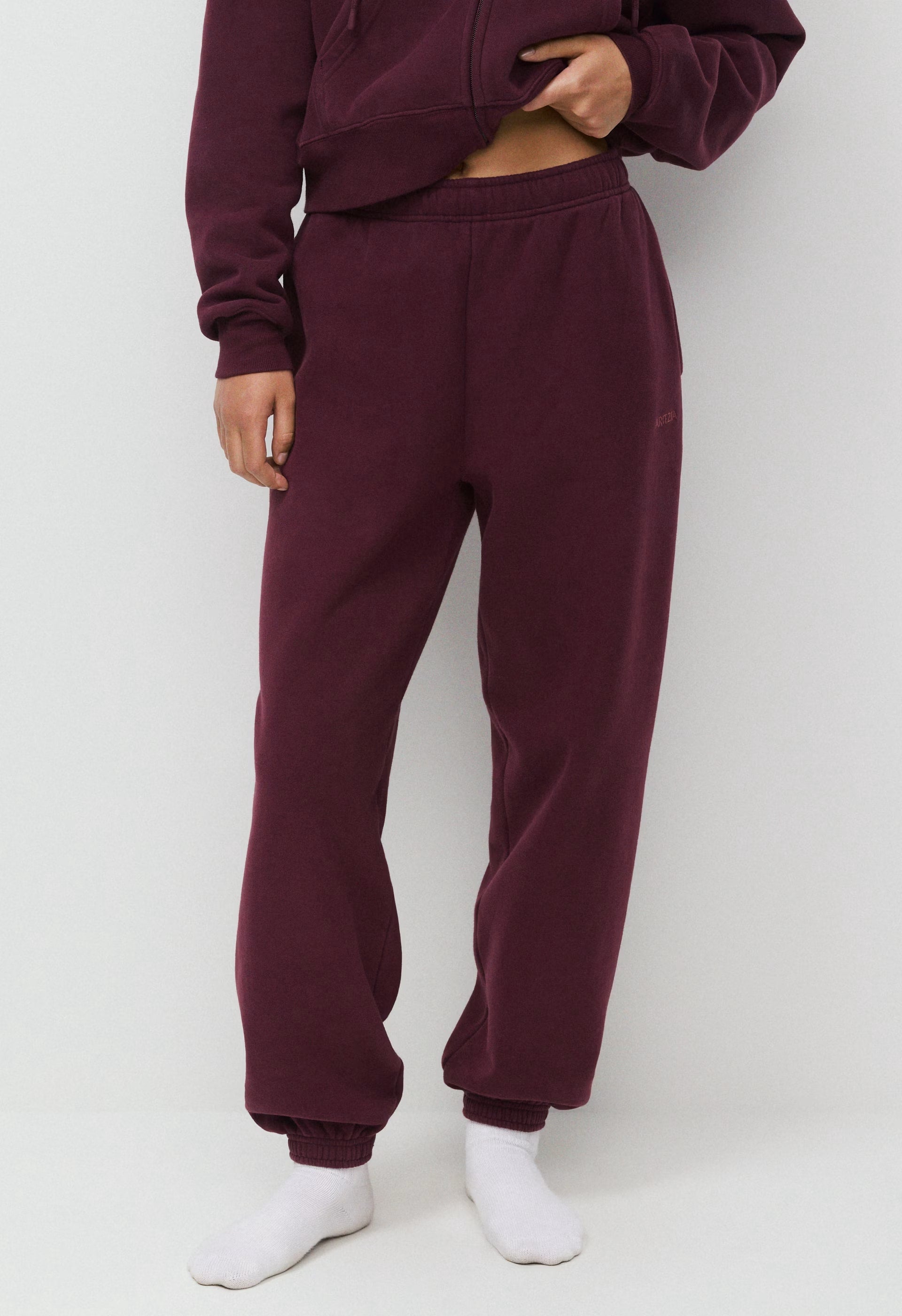 Cozy Sweatfleece Mega Jogger - GALA PLUM