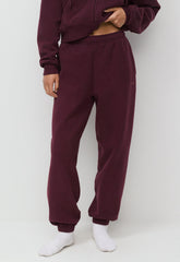 Cozy Sweatfleece Mega Jogger - GALA PLUM