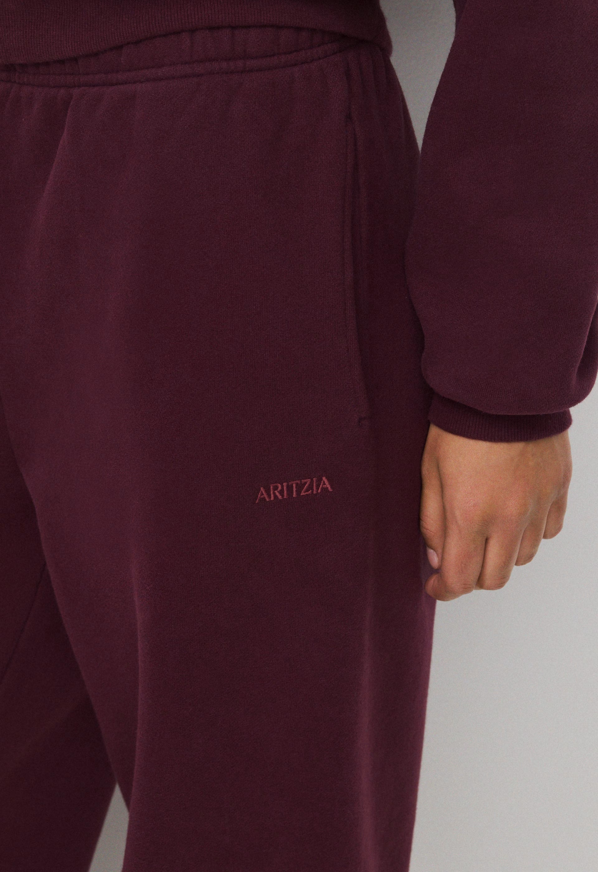 Cozy Sweatfleece Mega Jogger - GALA PLUM