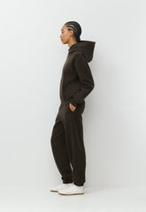 Cozy Sweatfleece Mega Jogger - CACAO NIB BROWN