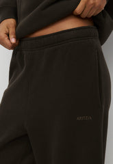 Cozy Sweatfleece Mega Jogger - CACAO NIB BROWN