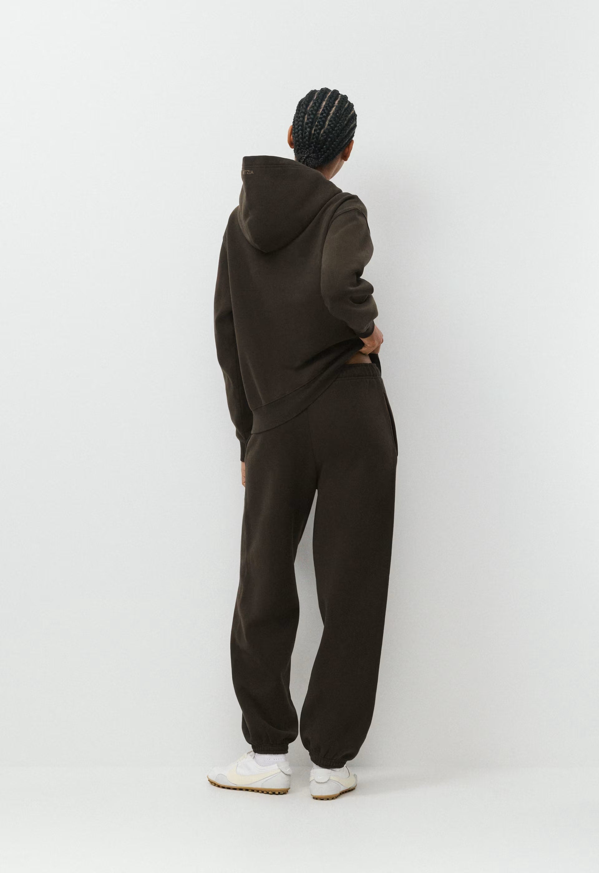 Cozy Sweatfleece Mega Jogger - CACAO NIB BROWN