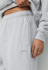 Cozy Sweatfleece Mega Jogger - HEATHER CHROME