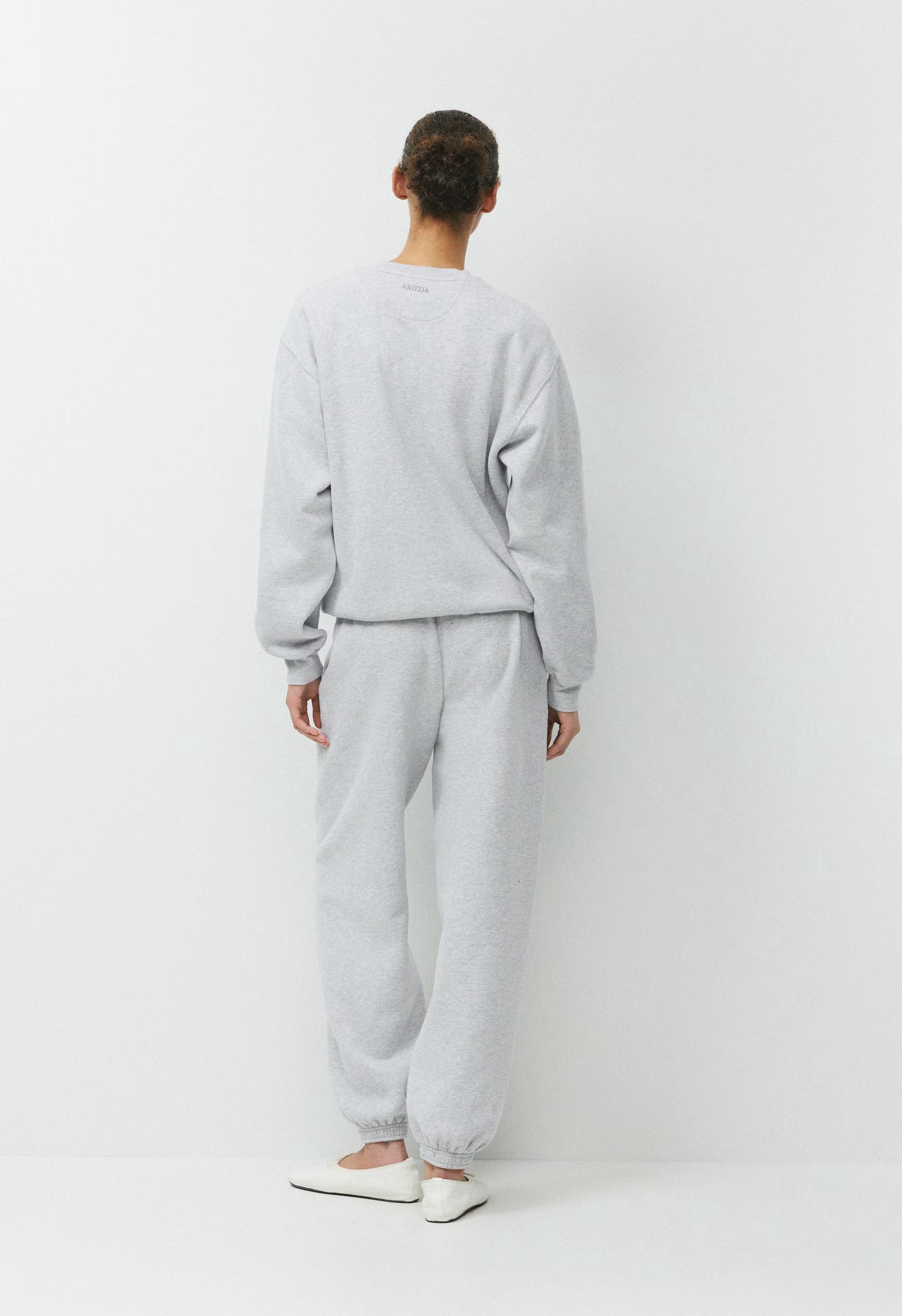 Cozy Sweatfleece Mega Jogger - HEATHER CHROME