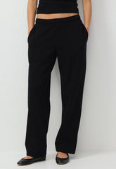 Cozy Sweatfleece Mega Straight™ Sweatpant - BLACK