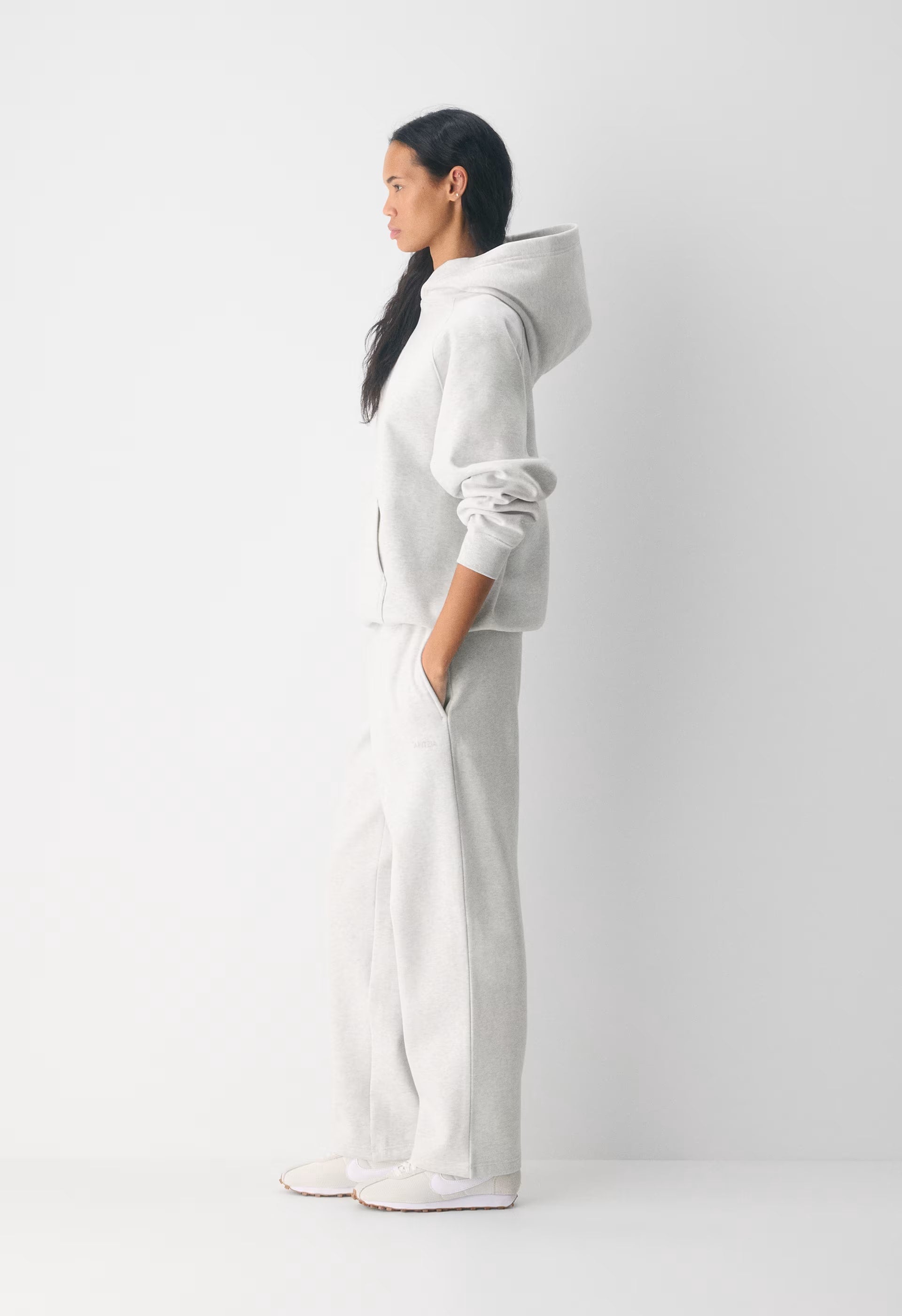 Cozy Sweatfleece Mega Straight™ Sweatpant - HEATHER CLOUD WHITE