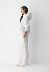 Cozy Sweatfleece Mega Straight™ Sweatpant - HEATHER CLOUD WHITE