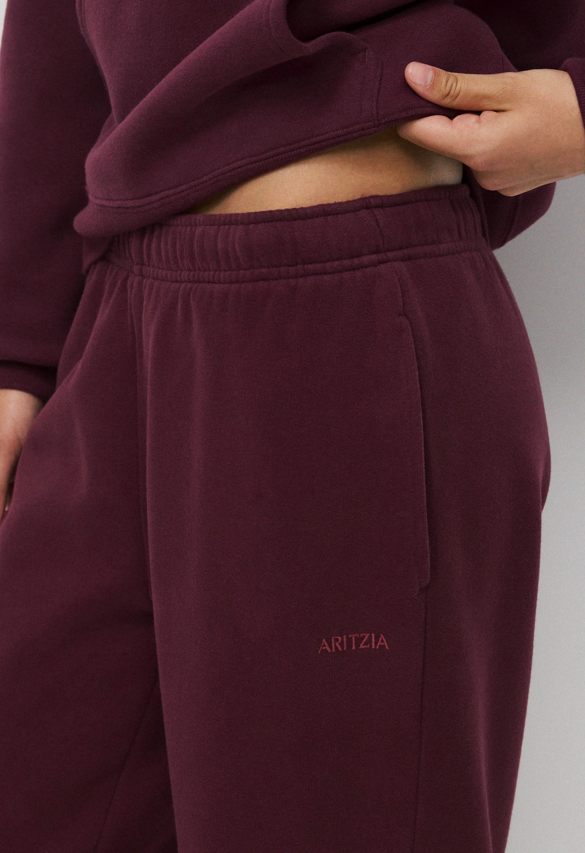 Cozy Sweatfleece Mega Straight™ Sweatpant - GALA PLUM