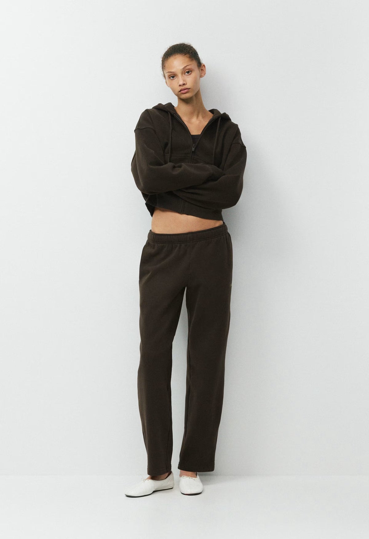 Cozy Sweatfleece Mega Straight™ Sweatpant - CACAO NIB BROWN