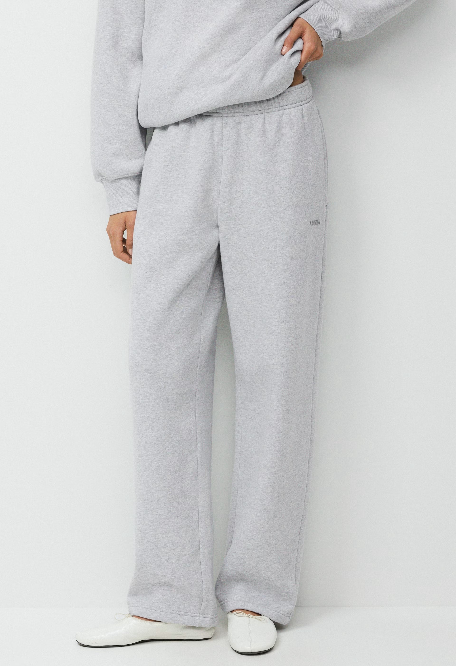 Cozy Sweatfleece Mega Straight™ Sweatpant - HEATHER CHROME