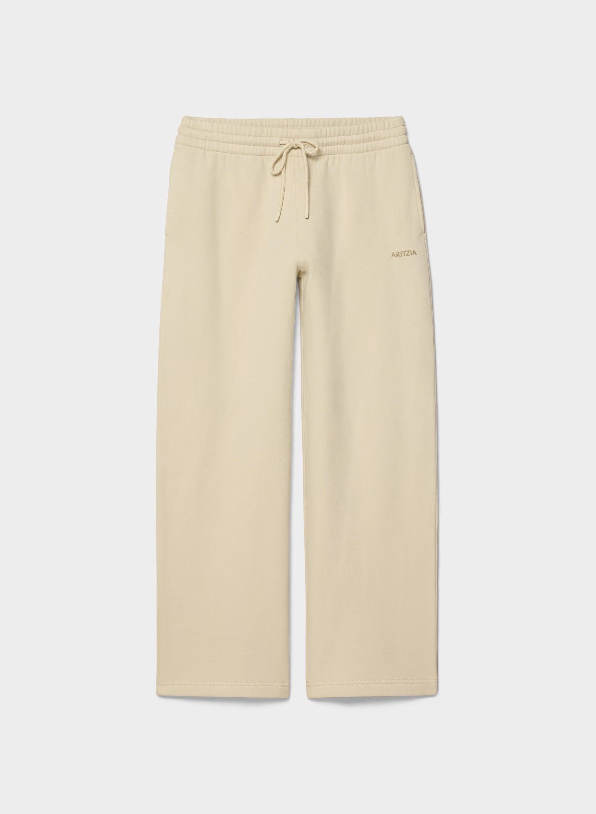 Cozy Sweatfleece Boyfriend Wide Sweatpant - MULLEIN