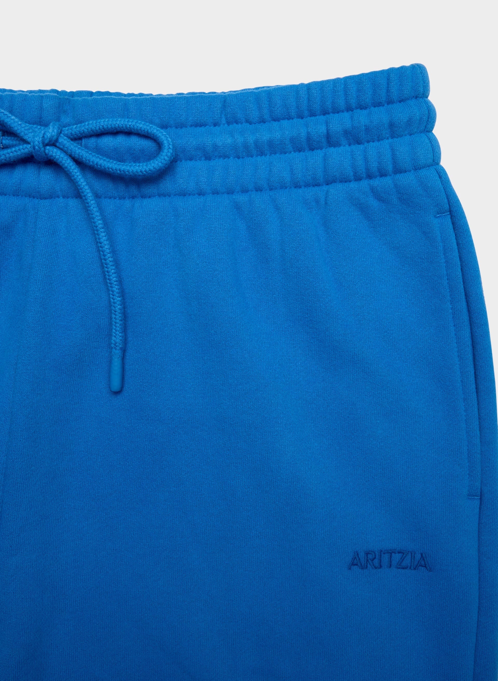 Cozy Sweatfleece Boyfriend Wide Sweatpant - LAZULI BLUE