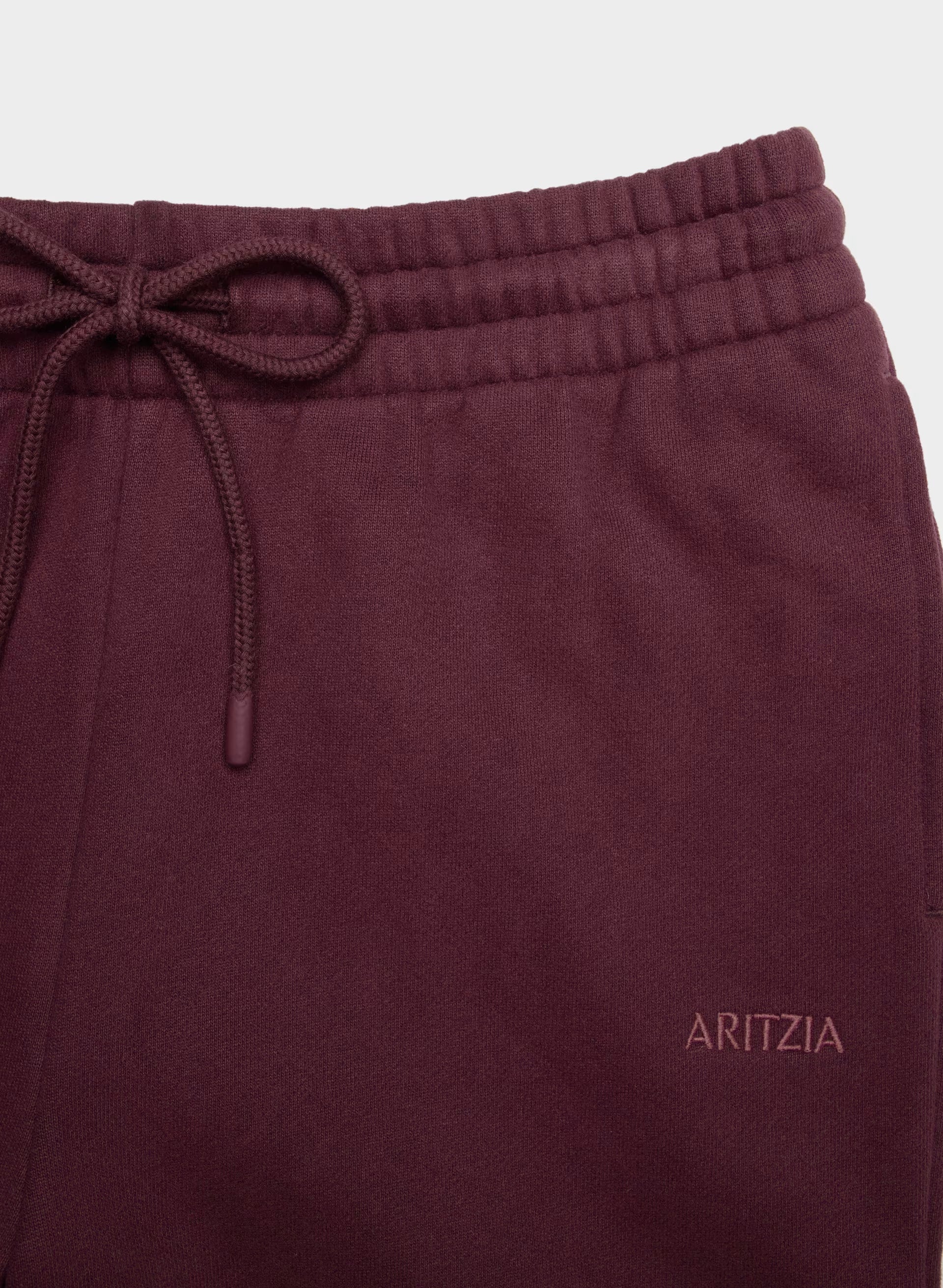 Cozy Sweatfleece Boyfriend Wide Sweatpant - GALA PLUM