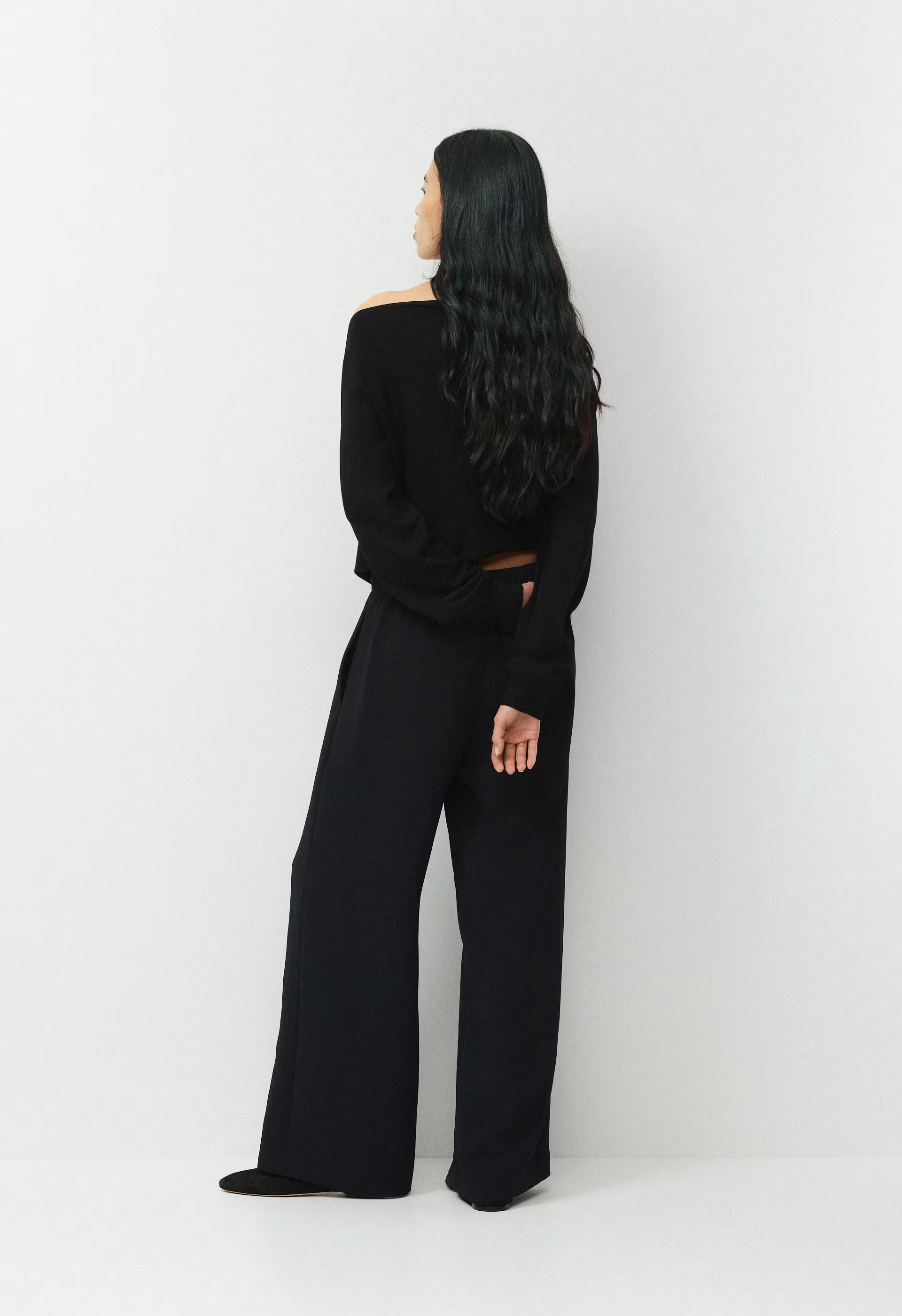 The Lodge Pant™ - Crepette™ - BLACK