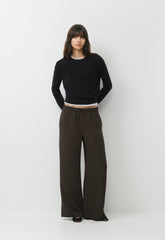 The Lodge Pant™ - Crepette™ - CACAO NIB BROWN