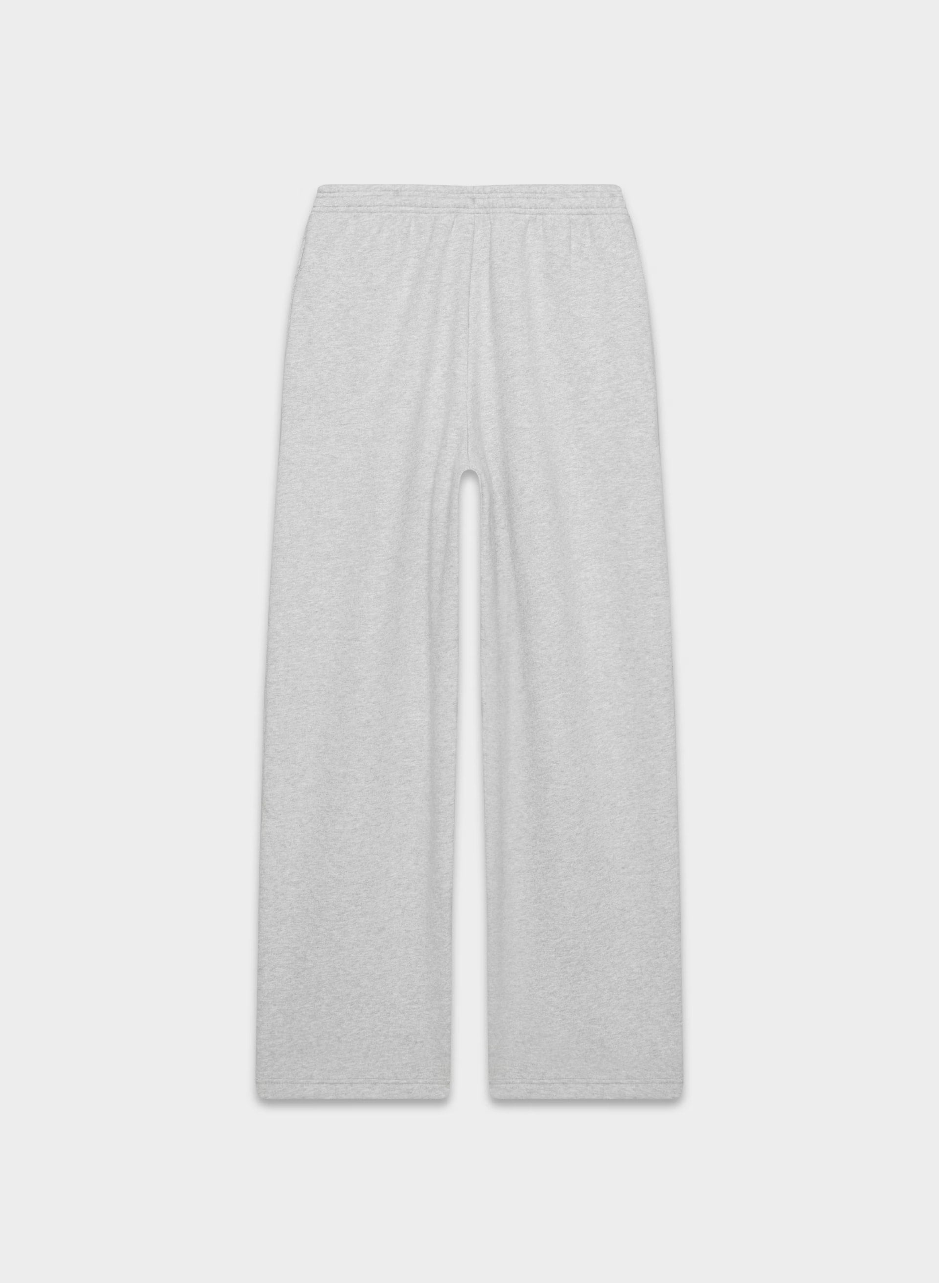 Cozy Sweatfleece Boyfriend Barrel Sweatpant - HEATHER CHROME